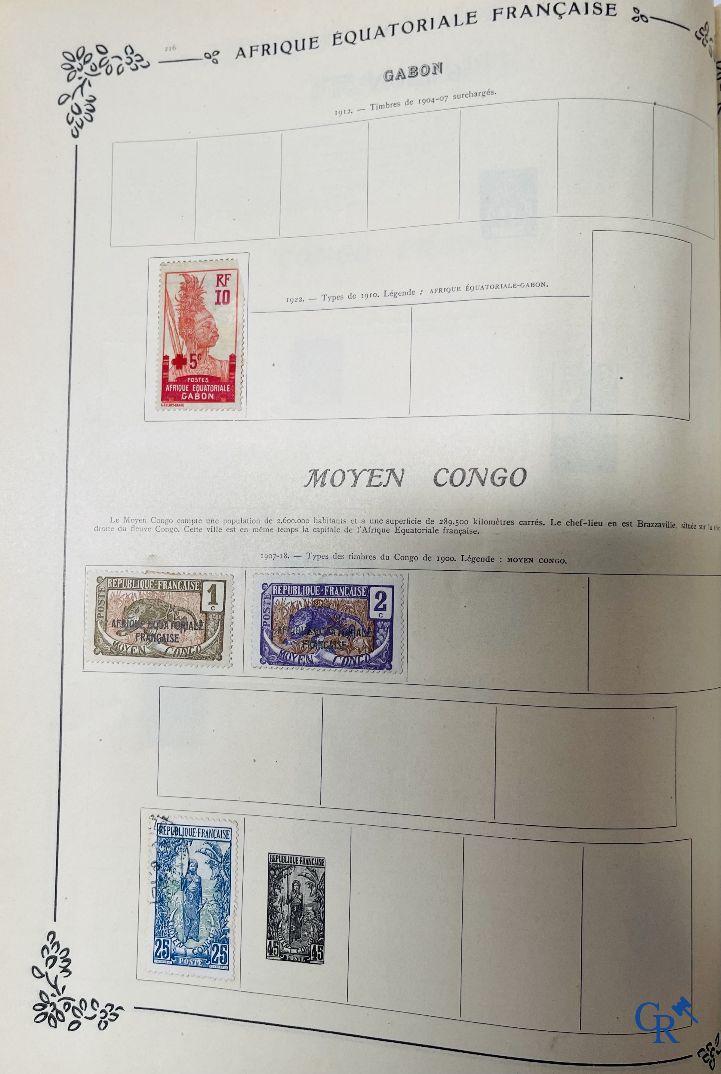 Filatelie. Yvert & Tellier. Album Historique & Géographique de Timbres-Poste des cinq Parties du Monde. 9ème Edition.