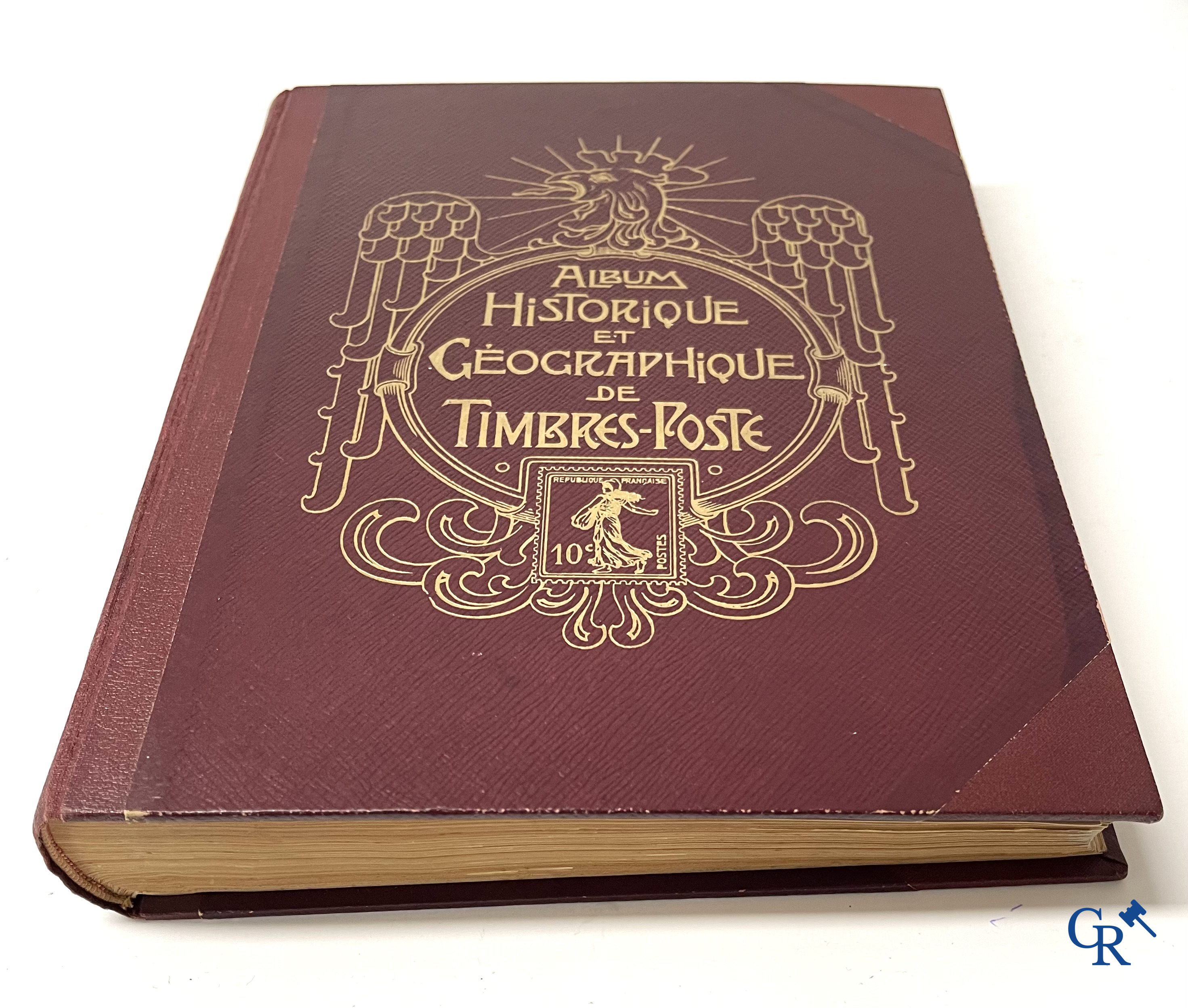 Filatelie. Yvert & Tellier. Album Historique & Géographique de Timbres-Poste des cinq Parties du Monde. 9ème Edition.