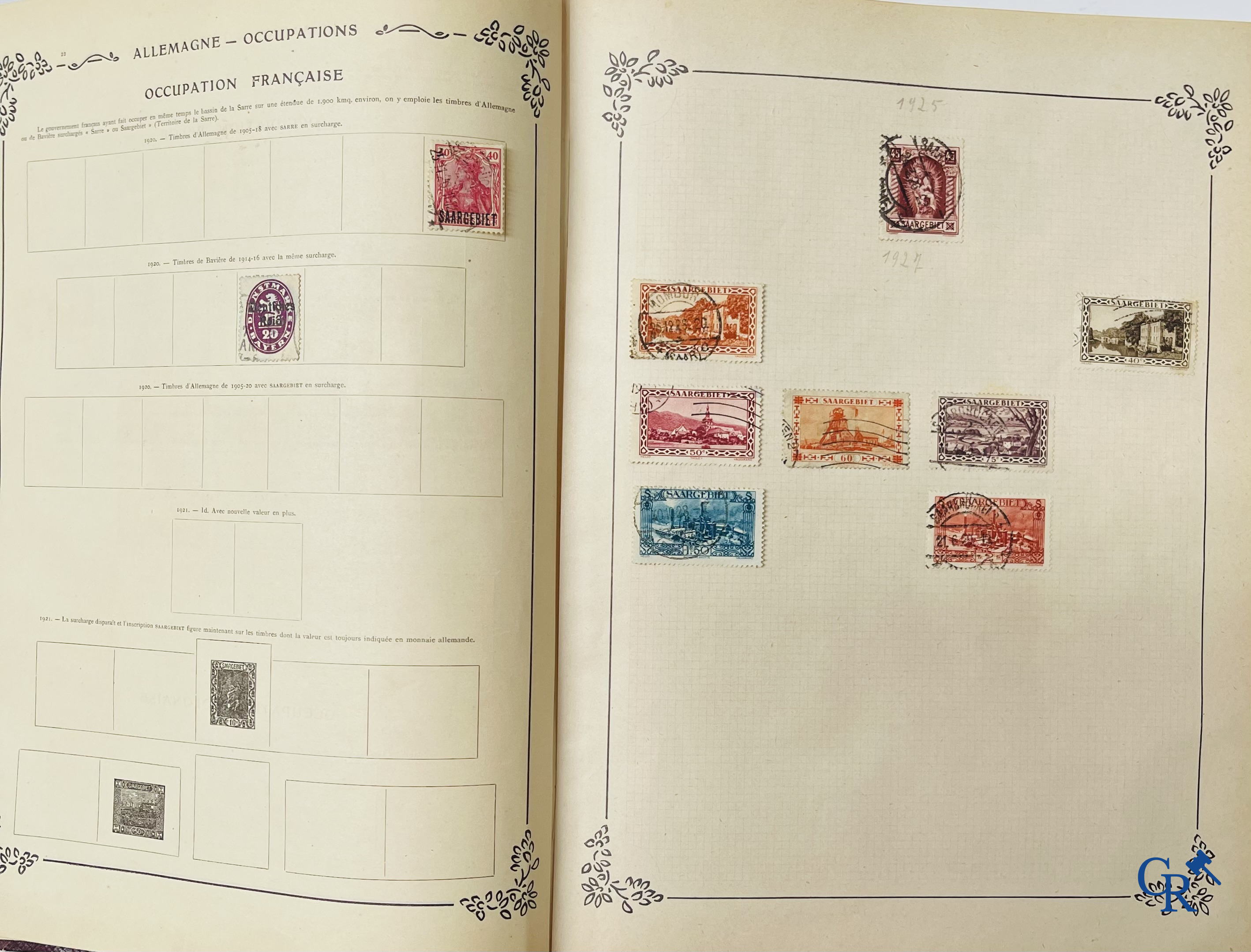 Filatelie. Yvert & Tellier. Album Historique & Géographique de Timbres-Poste des cinq Parties du Monde. 9ème Edition.