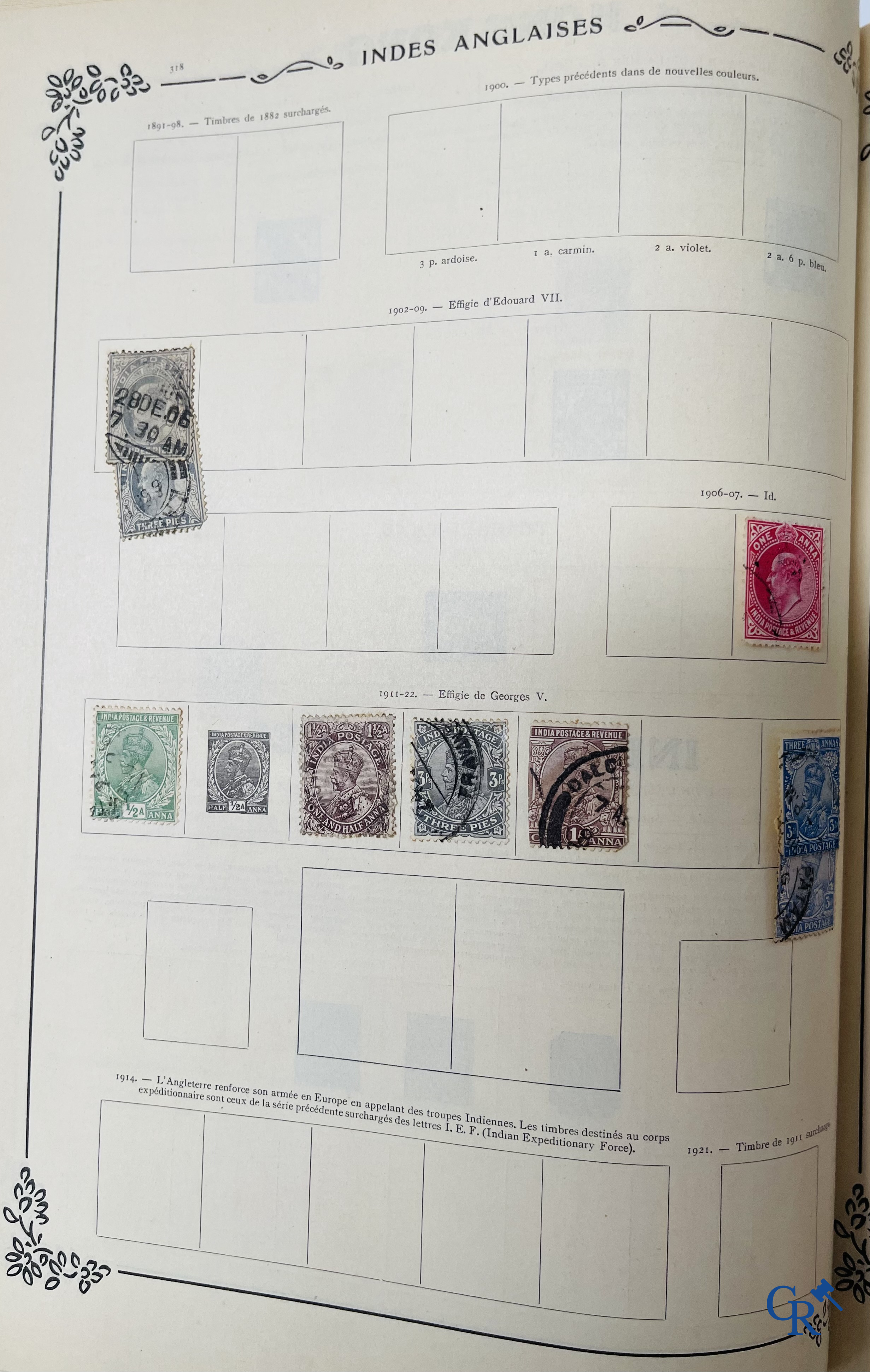 Filatelie. Yvert & Tellier. Album Historique & Géographique de Timbres-Poste des cinq Parties du Monde. 9ème Edition.