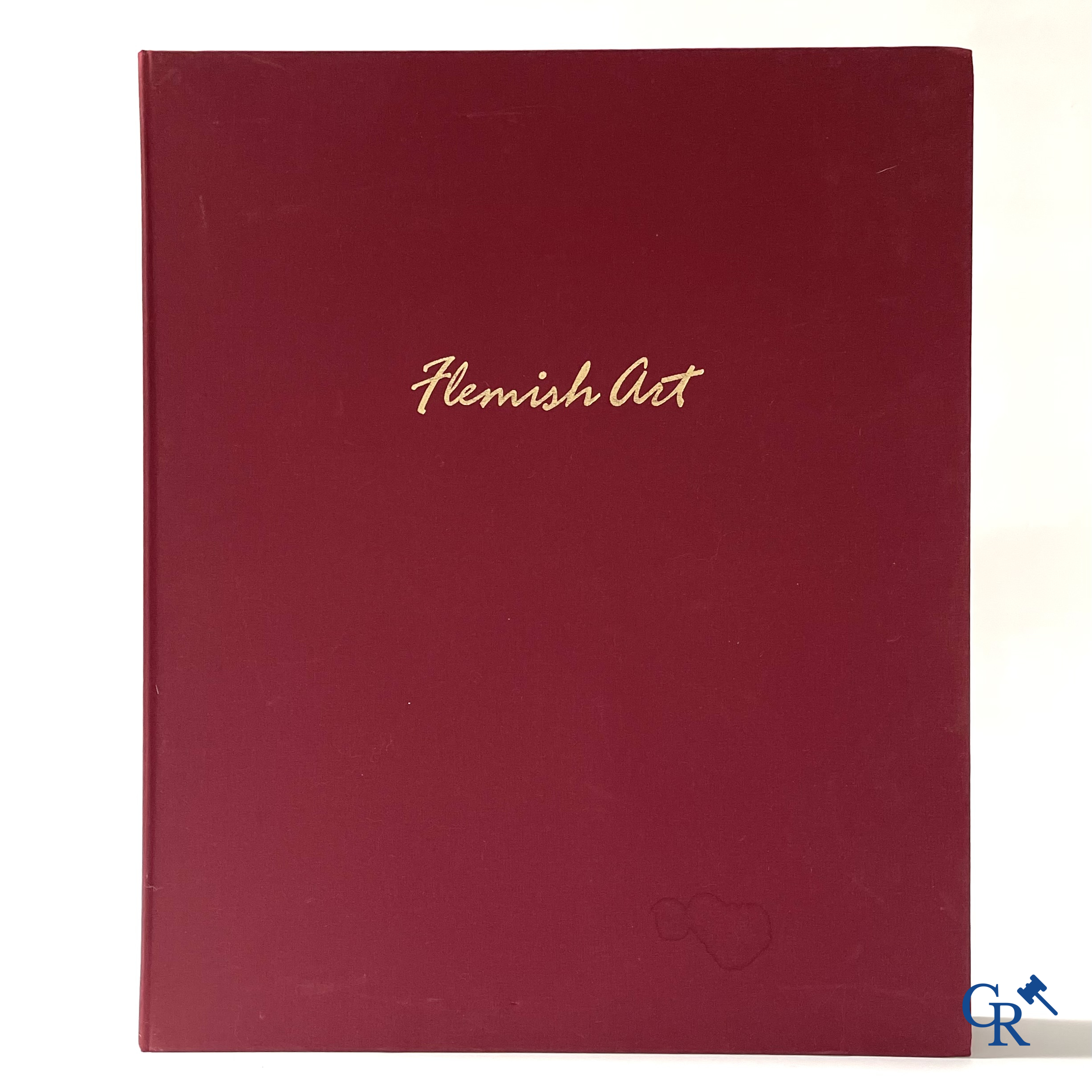 Flemish Art. Portfolio in canvas doos met 10 lithografieën. Getekend en genummerd 238/500.