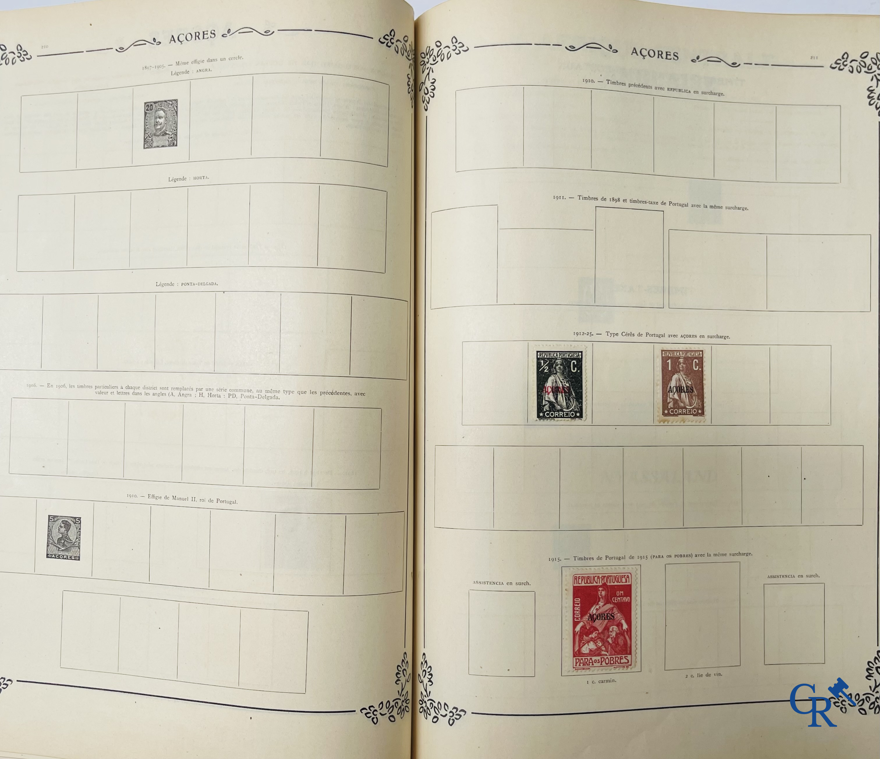 Filatelie. Yvert & Tellier. Album Historique & Géographique de Timbres-Poste des cinq Parties du Monde. 9ème Edition.