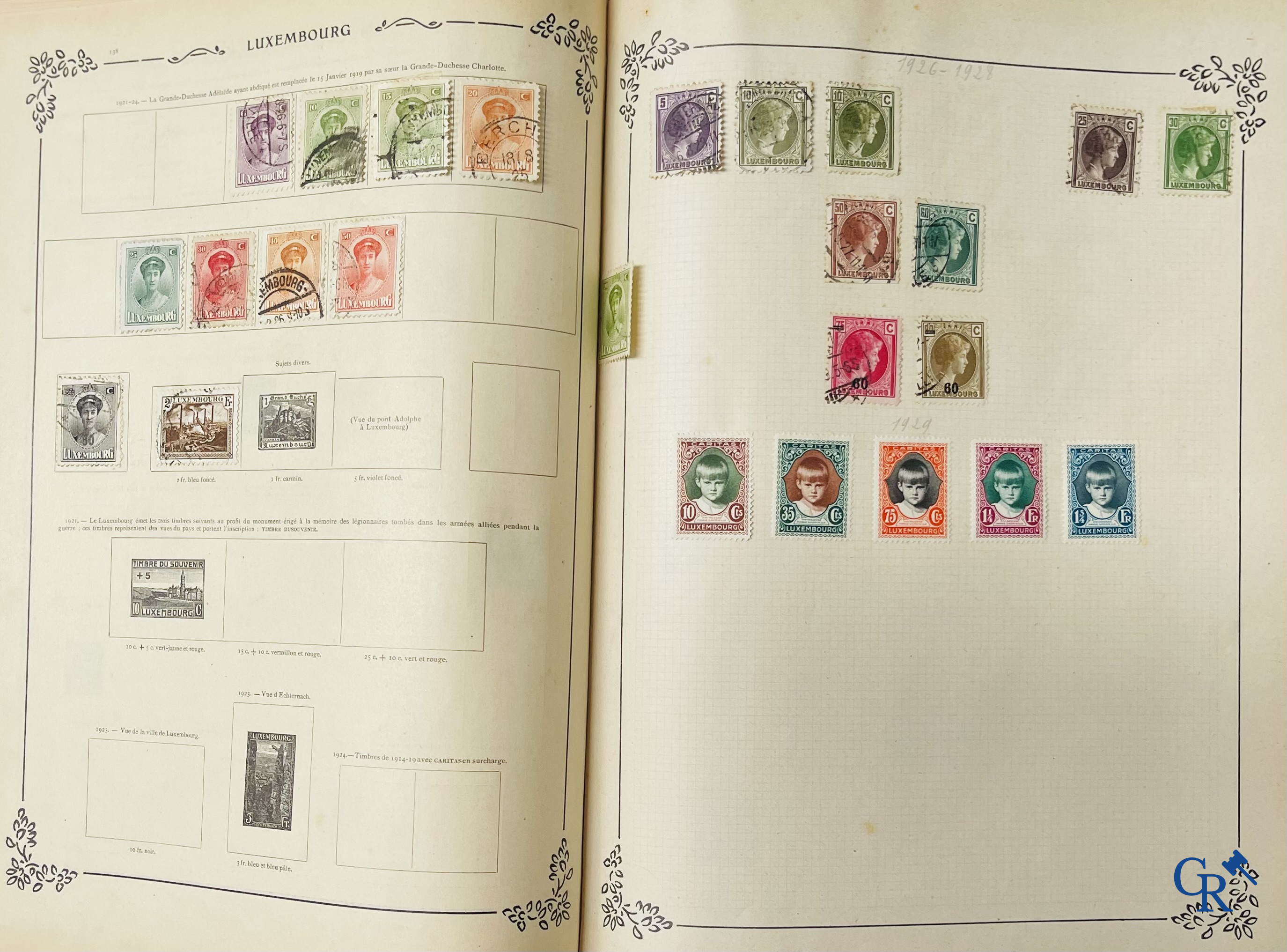 Filatelie. Yvert & Tellier. Album Historique & Géographique de Timbres-Poste des cinq Parties du Monde. 9ème Edition.