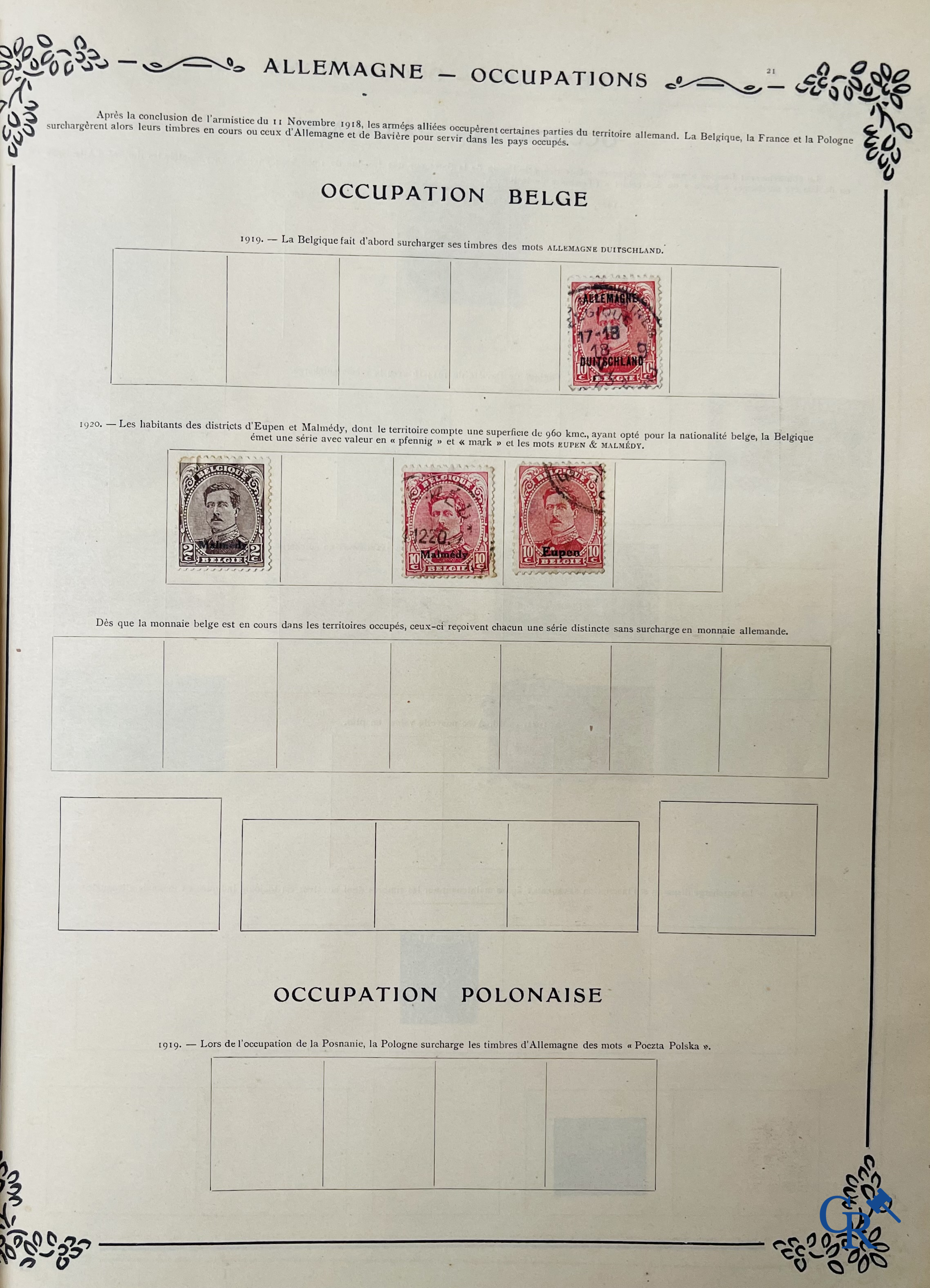 Filatelie. Yvert & Tellier. Album Historique & Géographique de Timbres-Poste des cinq Parties du Monde. 9ème Edition.