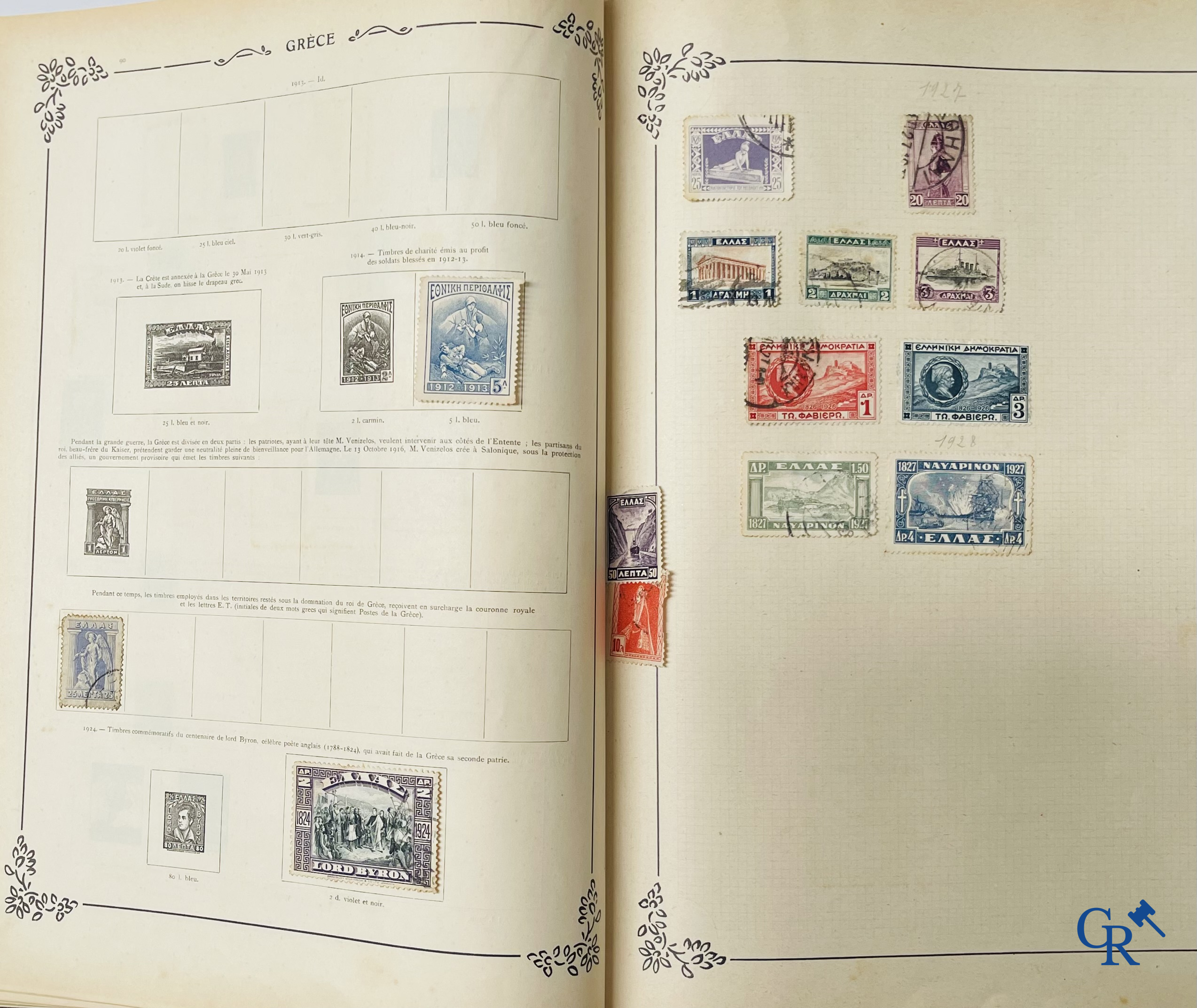 Filatelie. Yvert & Tellier. Album Historique & Géographique de Timbres-Poste des cinq Parties du Monde. 9ème Edition.