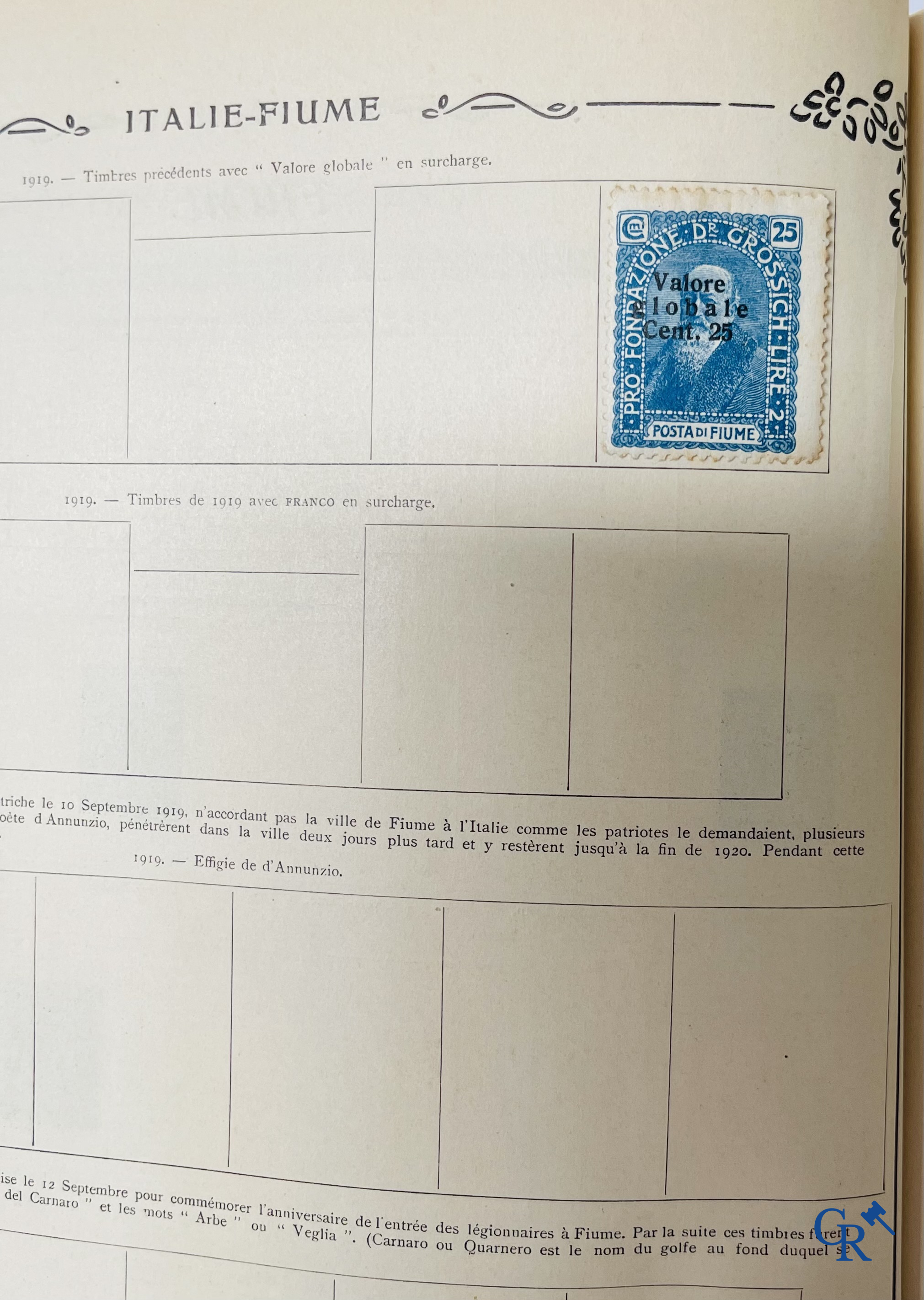 Filatelie. Yvert & Tellier. Album Historique & Géographique de Timbres-Poste des cinq Parties du Monde. 9ème Edition.
