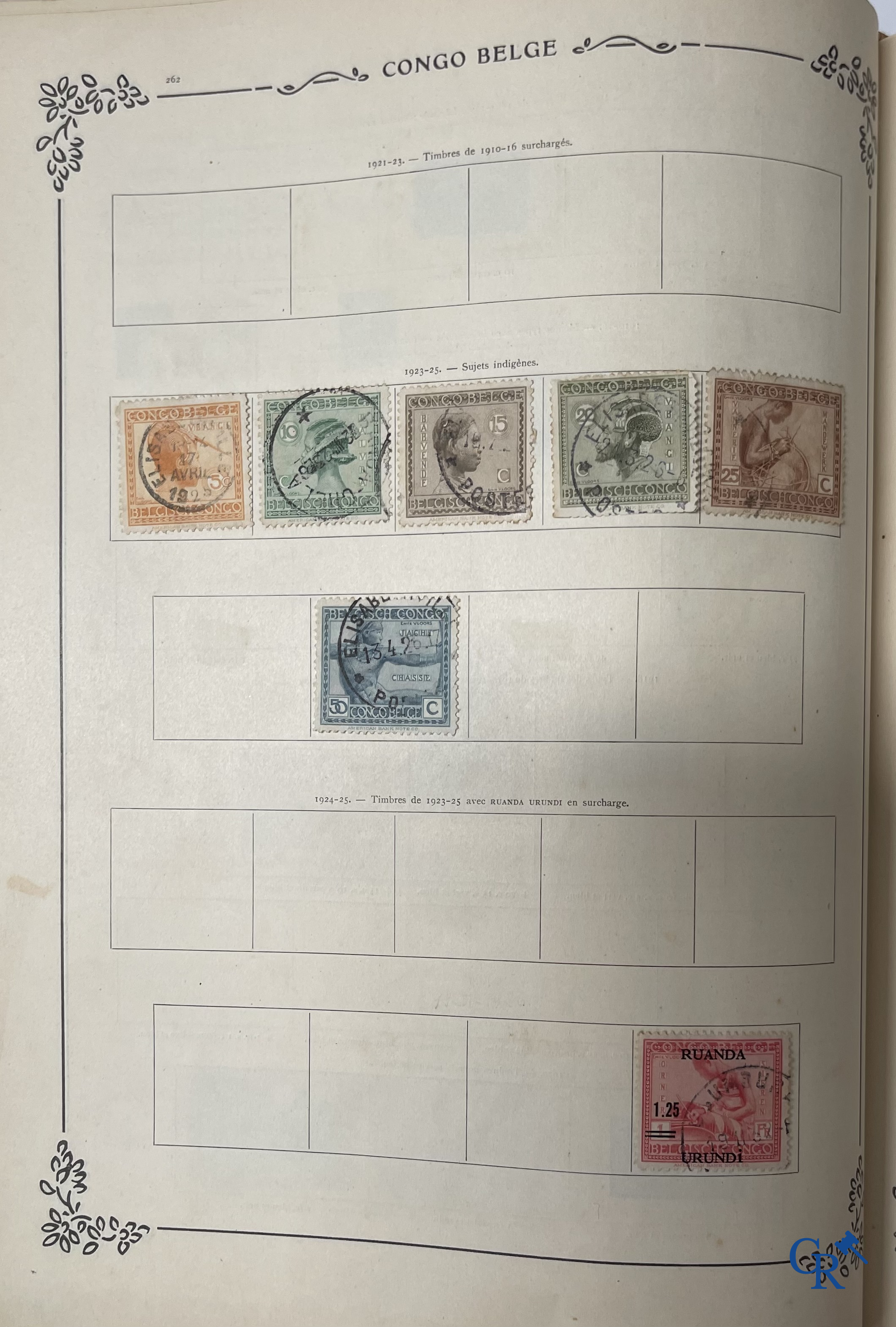Filatelie. Yvert & Tellier. Album Historique & Géographique de Timbres-Poste des cinq Parties du Monde. 9ème Edition.