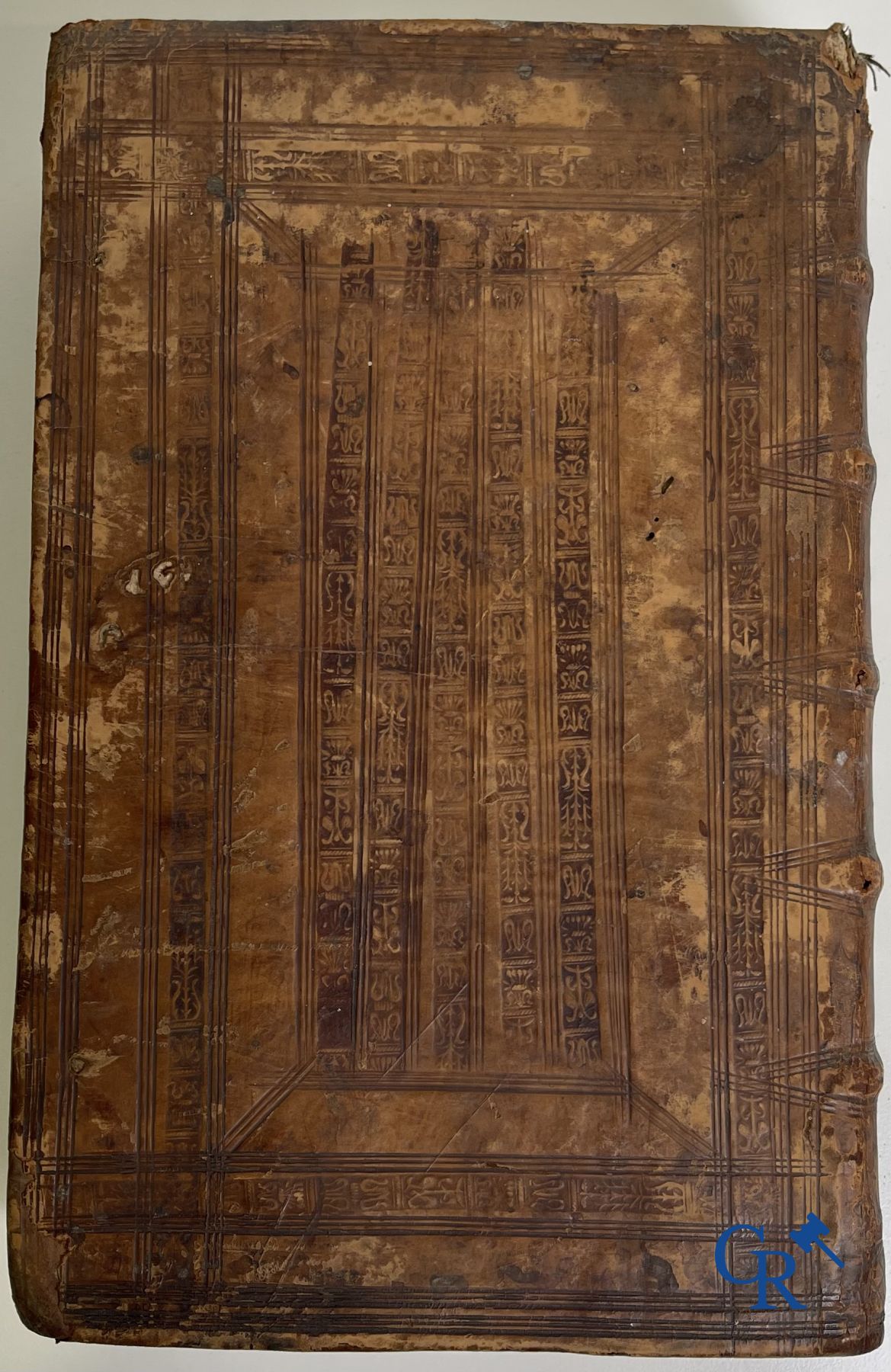 Early printed books: Willem Hessels van Est (1542-1613) The Epistles of St. Paul. Tomus prior en tomus posterior. Douai 1614.