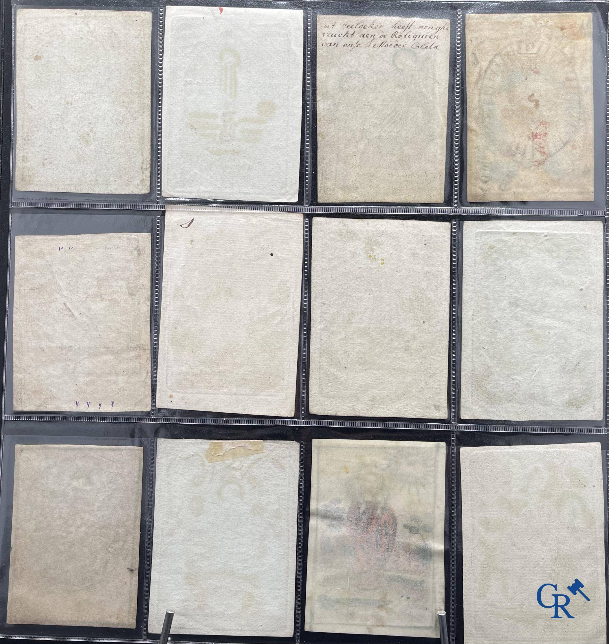 Religious objects: Important collection of pious images and devotion prints, Flanders, 17th-18th-19th centuries.