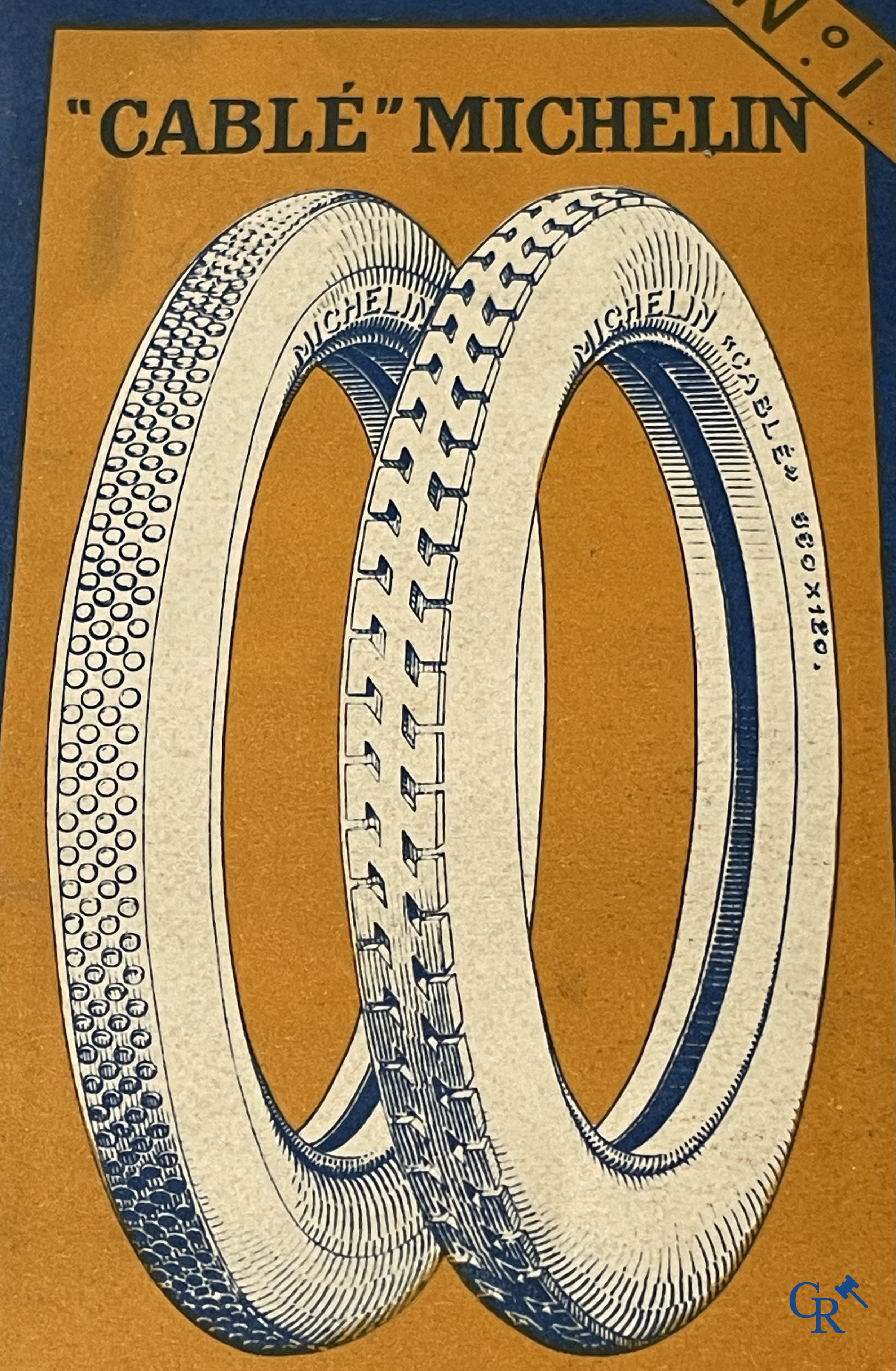 Michelin, an interesting lot with Michelin objects, mainly from the 1920's and 1930's.