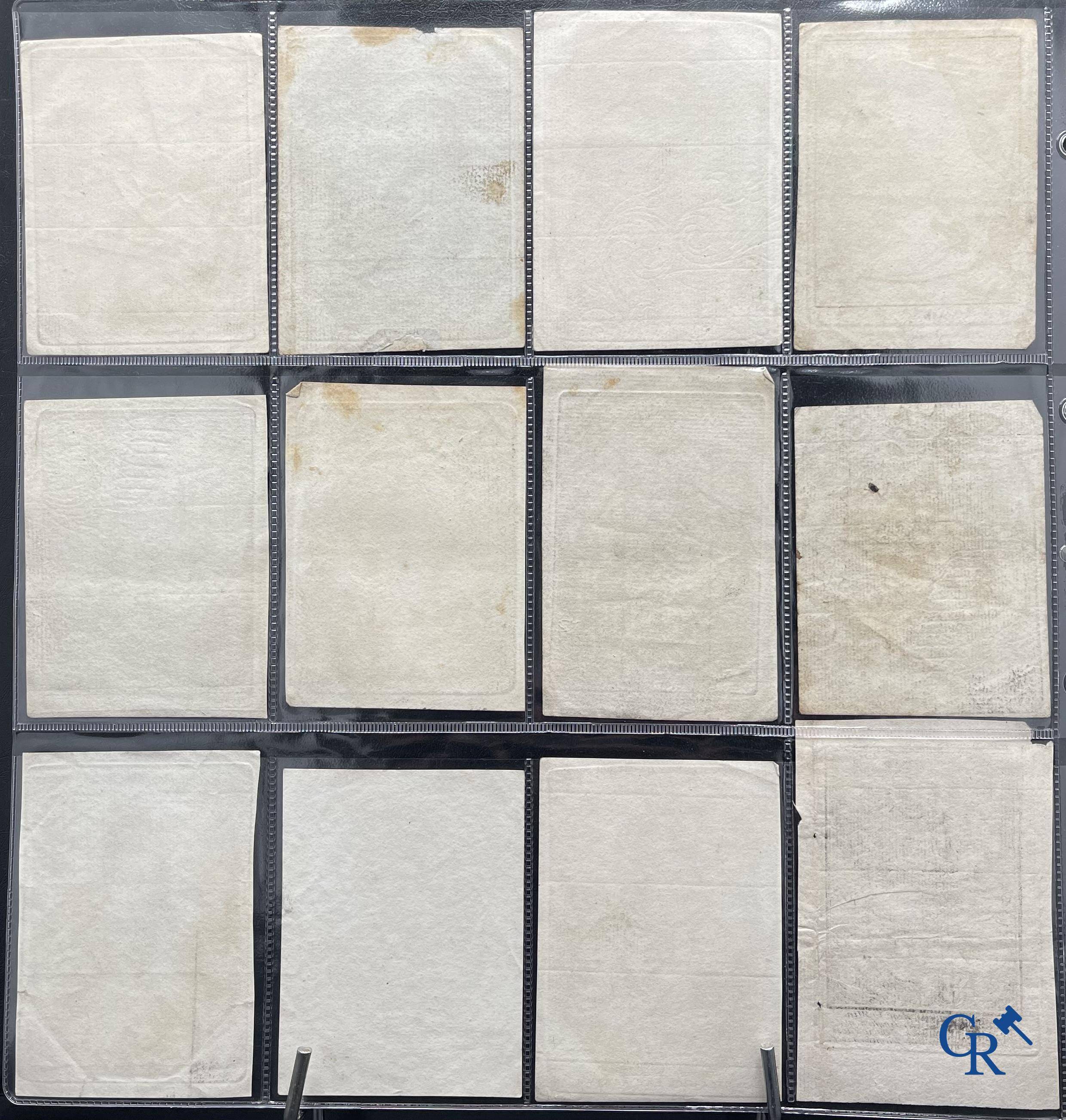 Religious objects: Important collection of pious images and devotion prints, Flanders, 17th-18th-19th centuries.