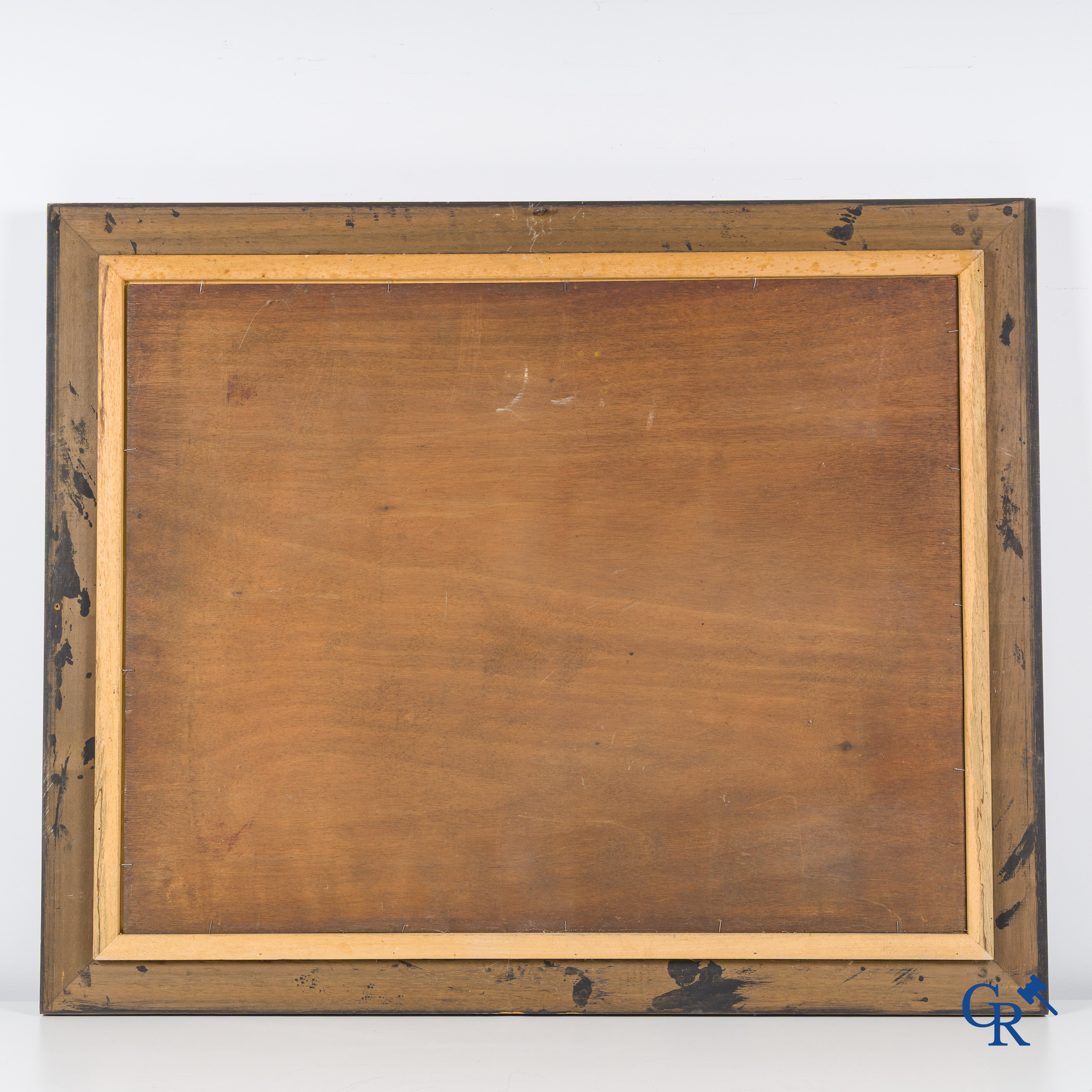 Prosper De Troyer (1880-1961) Stilleven, olie op paneel, 1924. Gesigneerd linksboven.