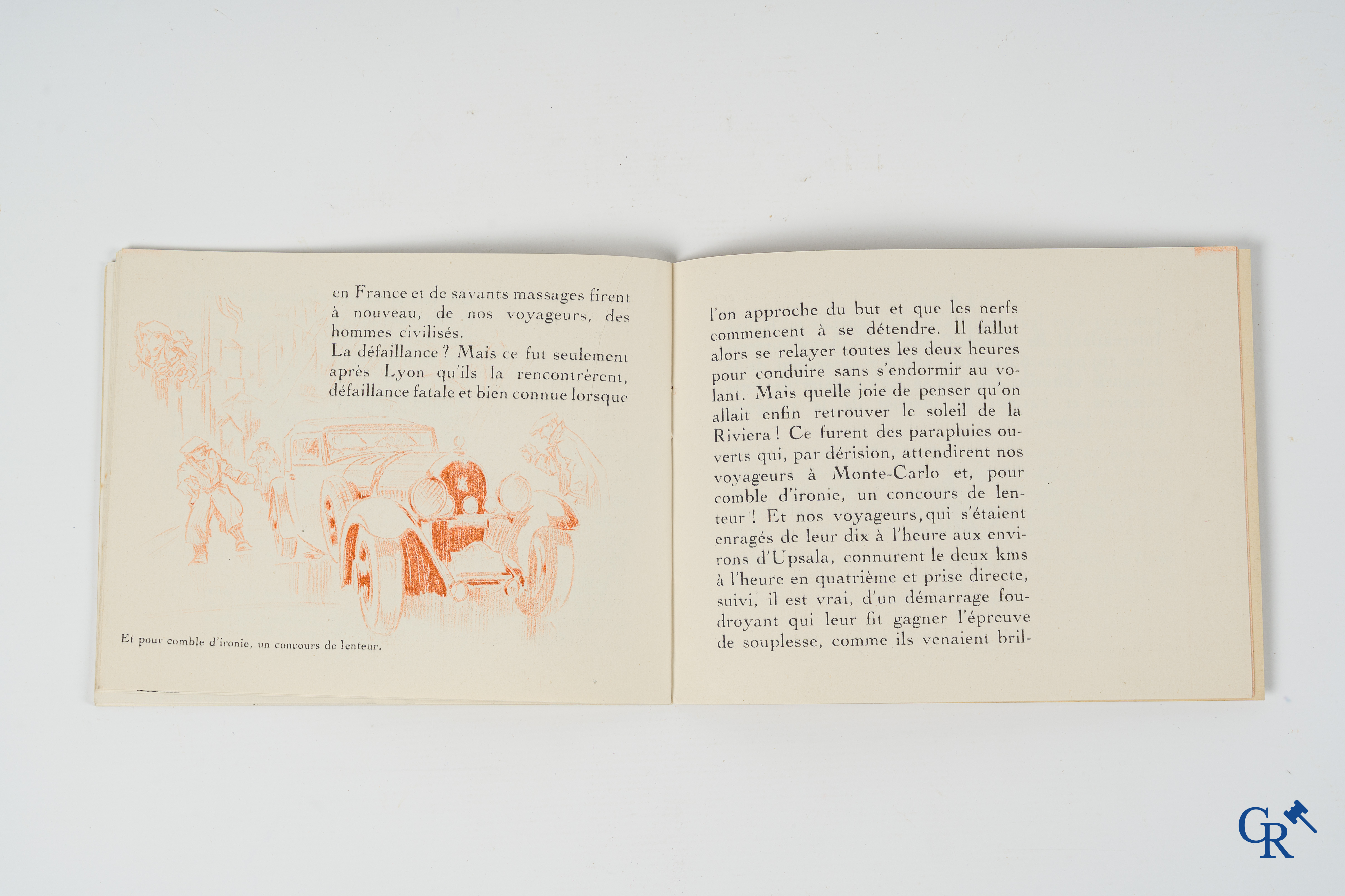 Geo Ham, Georges Hamel (1900-1972) for Hotchkiss. Description of the Monte Carlo Rally, 1932.
