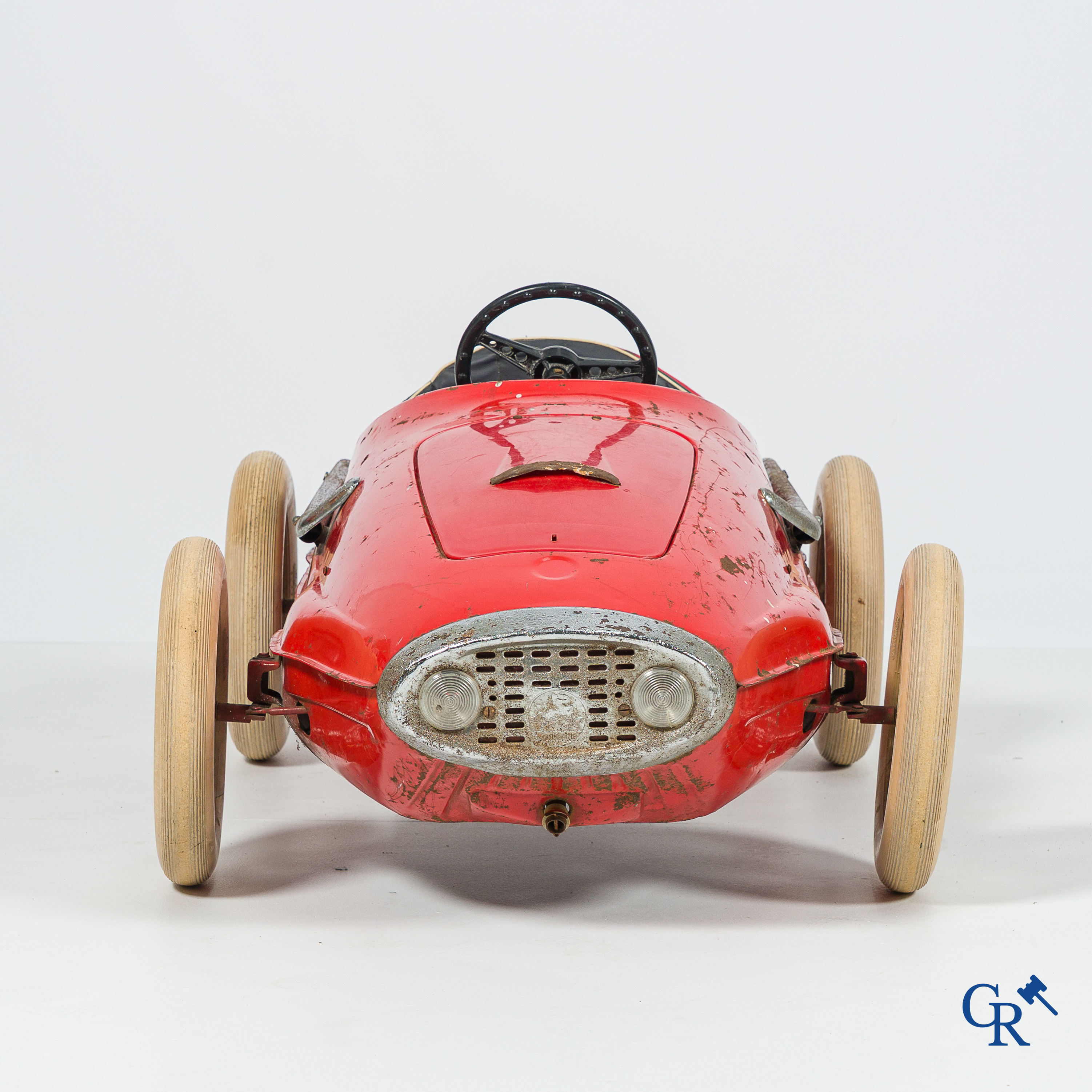 Giordani. Italy. Pedal Car Auto Sprint 1100 M-MR. Grand Prix racing car model Maserati 250 F. Made in Bologna in 1966.