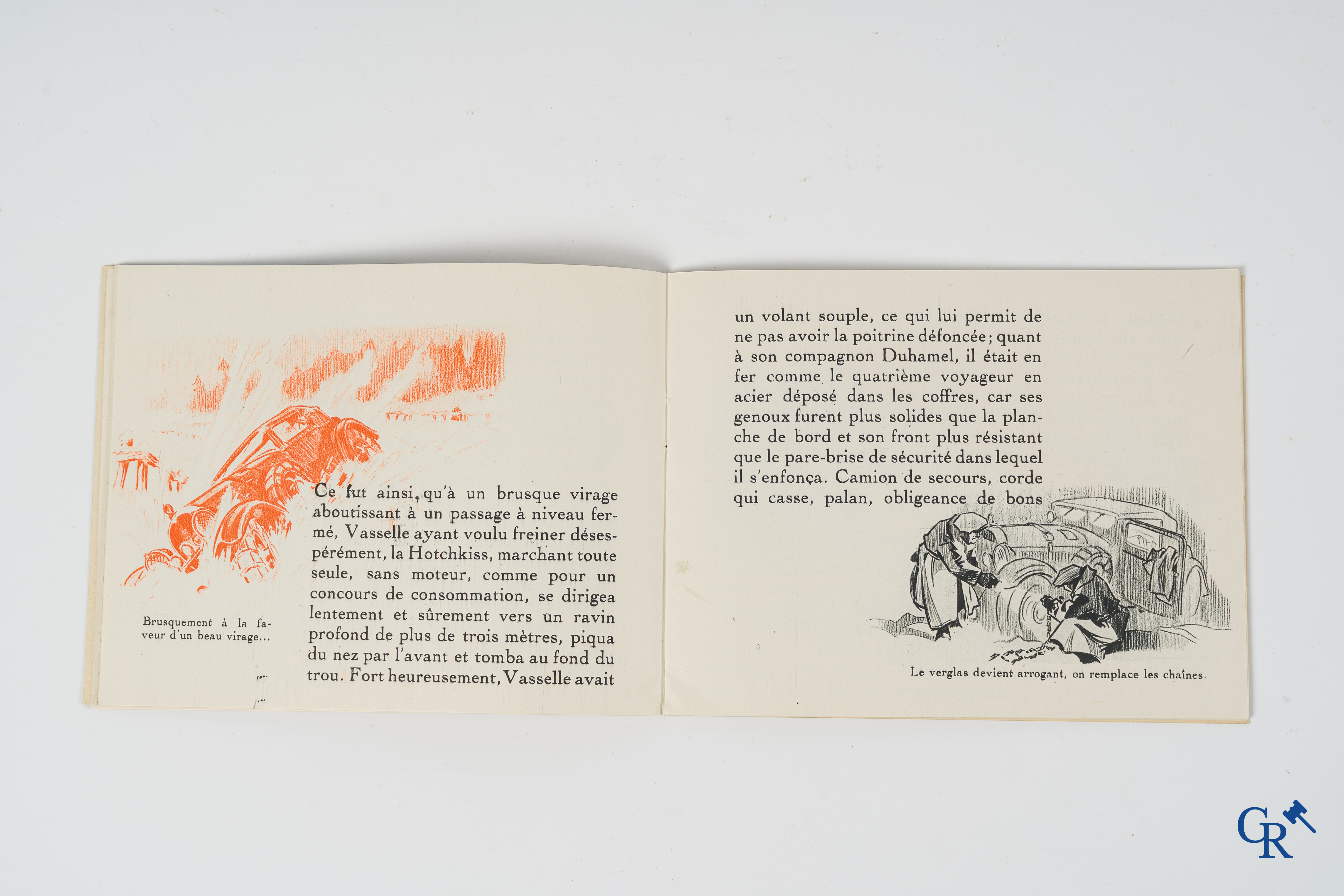 Geo Ham, Georges Hamel (1900-1972) for Hotchkiss. Description of the Monte Carlo Rally, 1932.
