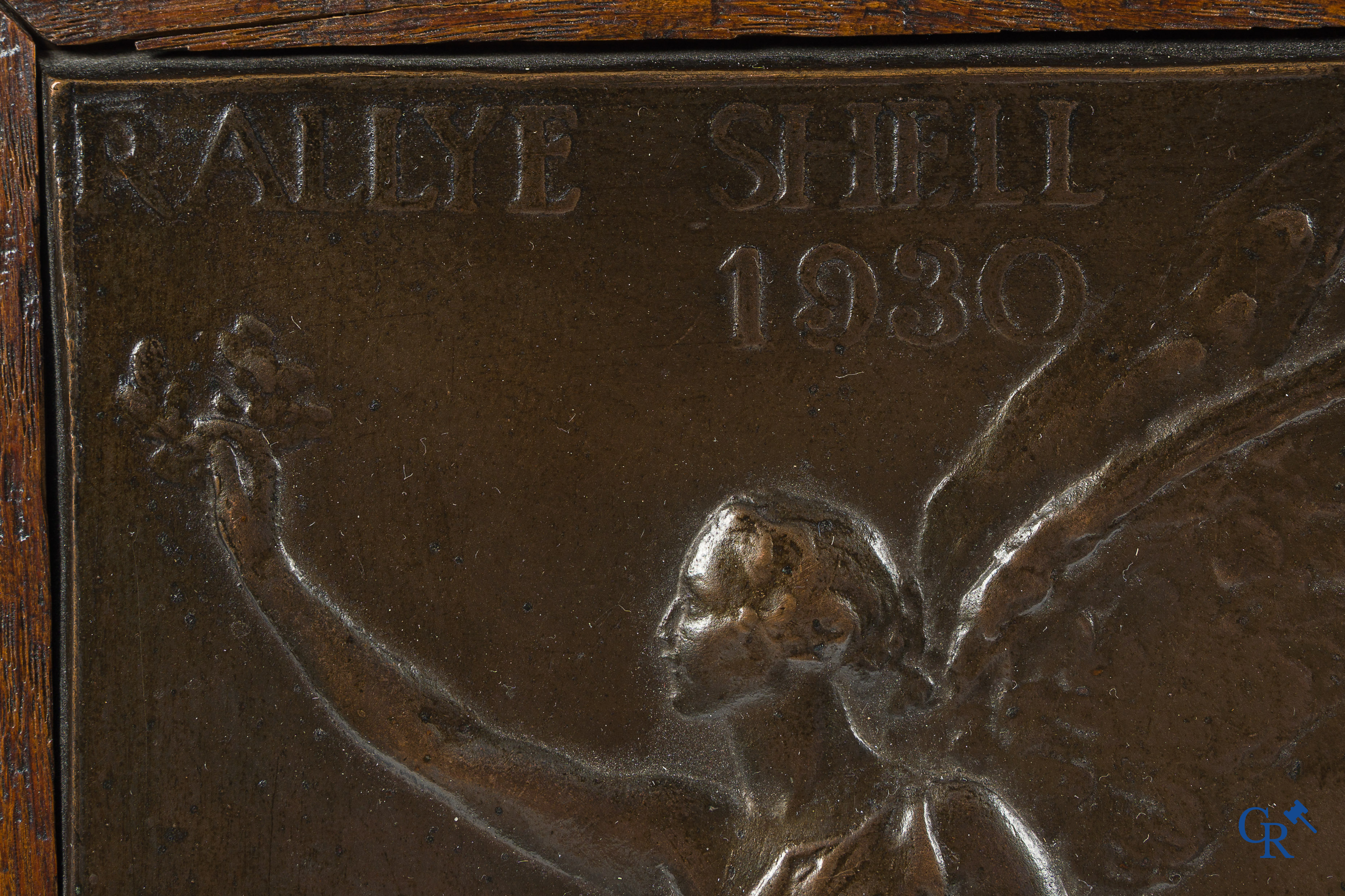 Automobilia. Car rally trophy for the Rally Europe - Nice - Liège of 1930, organized by Shell and the R.A.C.B.