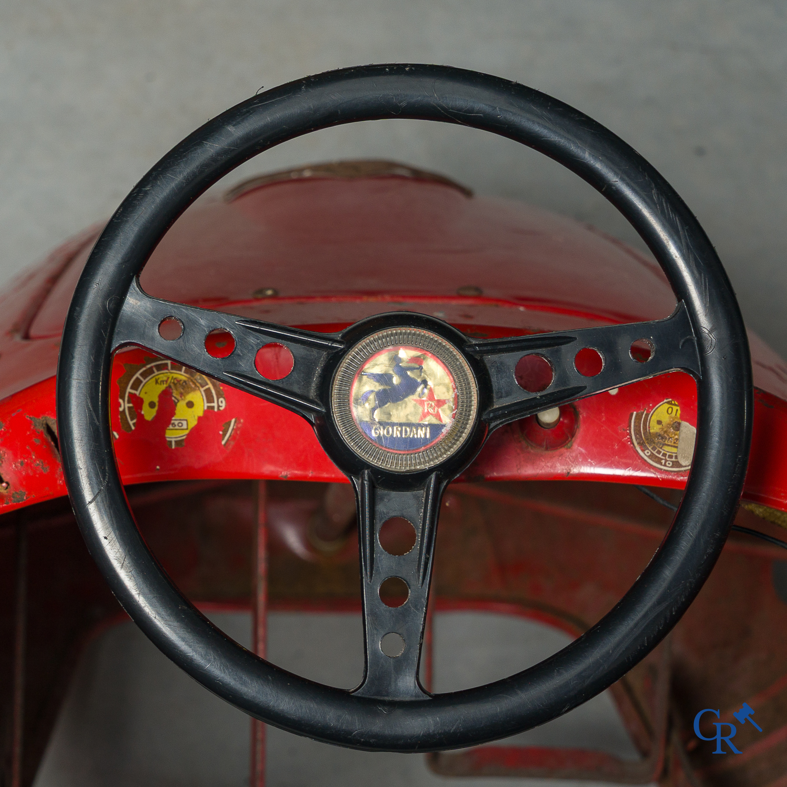 Giordani. Italy. Pedal Car Auto Sprint 1100 M-MR. Grand Prix racing car model Maserati 250 F. Made in Bologna in 1966.