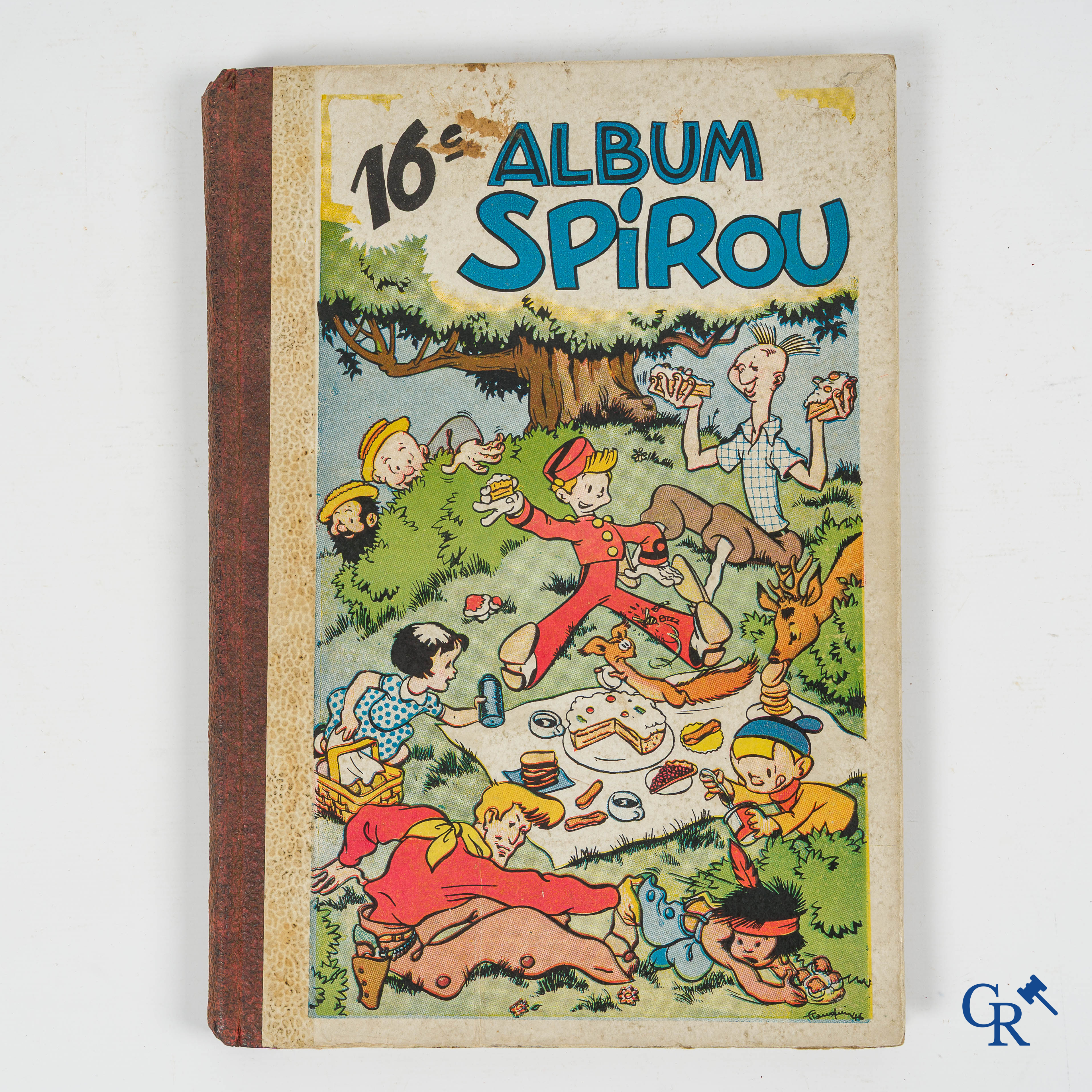 Spirou (Robbedoes) 16th Album Spirou. 7ème année, 1945. Maisons d'Editions J.Dupuis, Fils et Cie Charleroi.