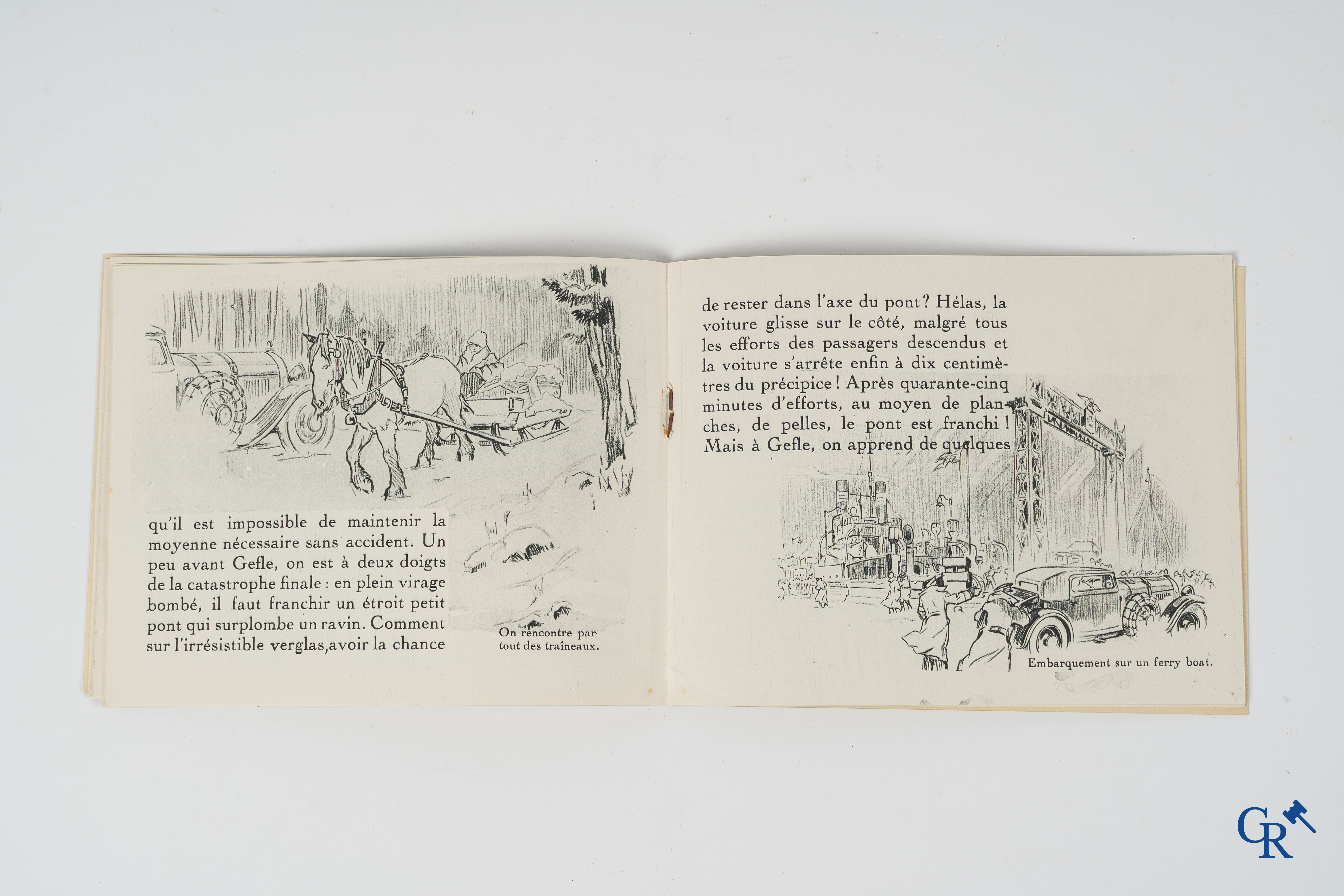 Geo Ham, Georges Hamel (1900-1972) for Hotchkiss. Description of the Monte Carlo Rally, 1932.