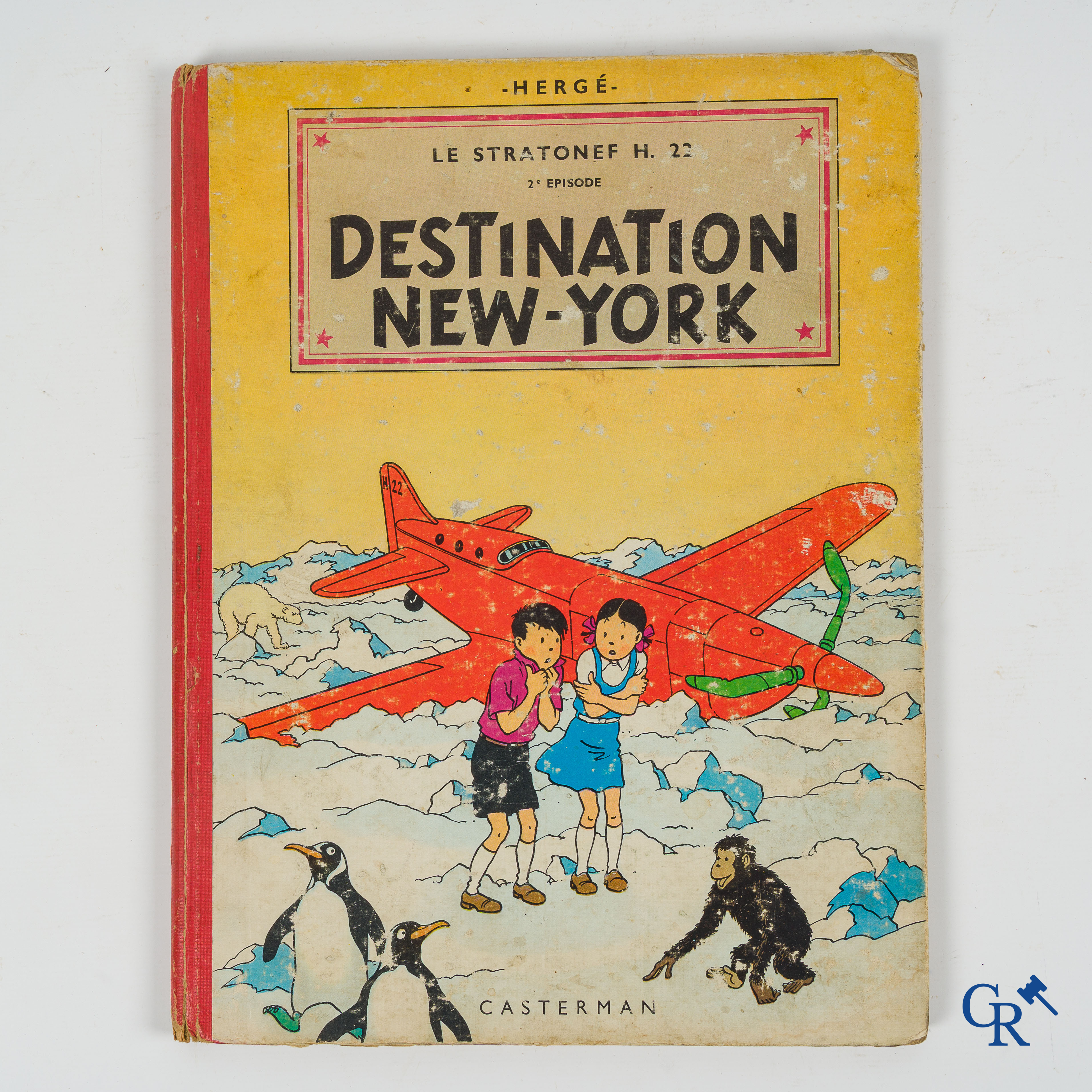 Hergé. Les aventures de Jo, Zette et Jocko (Jo, Suus and Jokko) Destination New-York. Casterman.