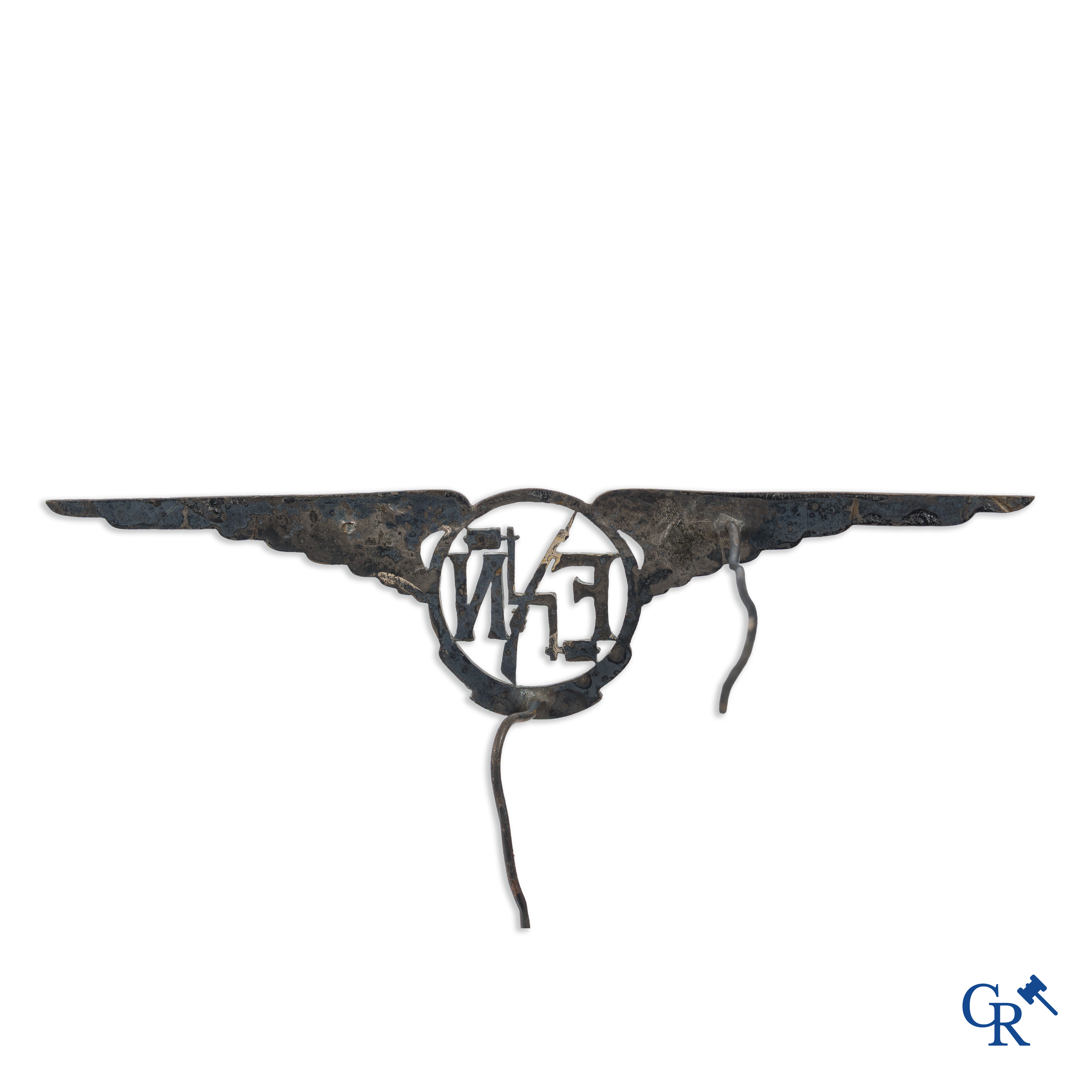 Fabrique Nationale de Herstal. FN. Grille emblem of Deschrijver-Blanchart in Bruxelles. Circa 1910-1920.