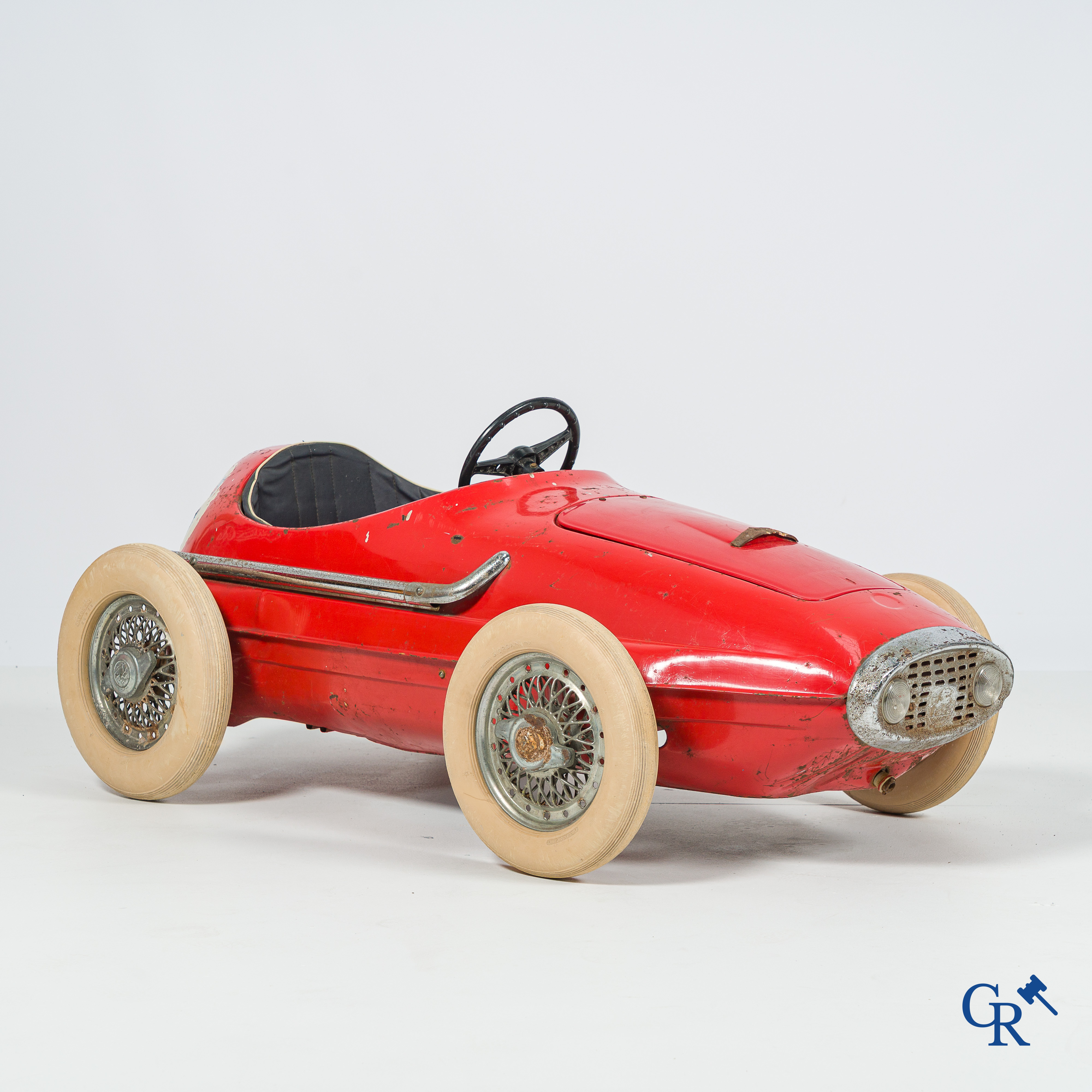Giordani. Italy. Pedal Car Auto Sprint 1100 M-MR. Grand Prix racing car model Maserati 250 F. Made in Bologna in 1966.