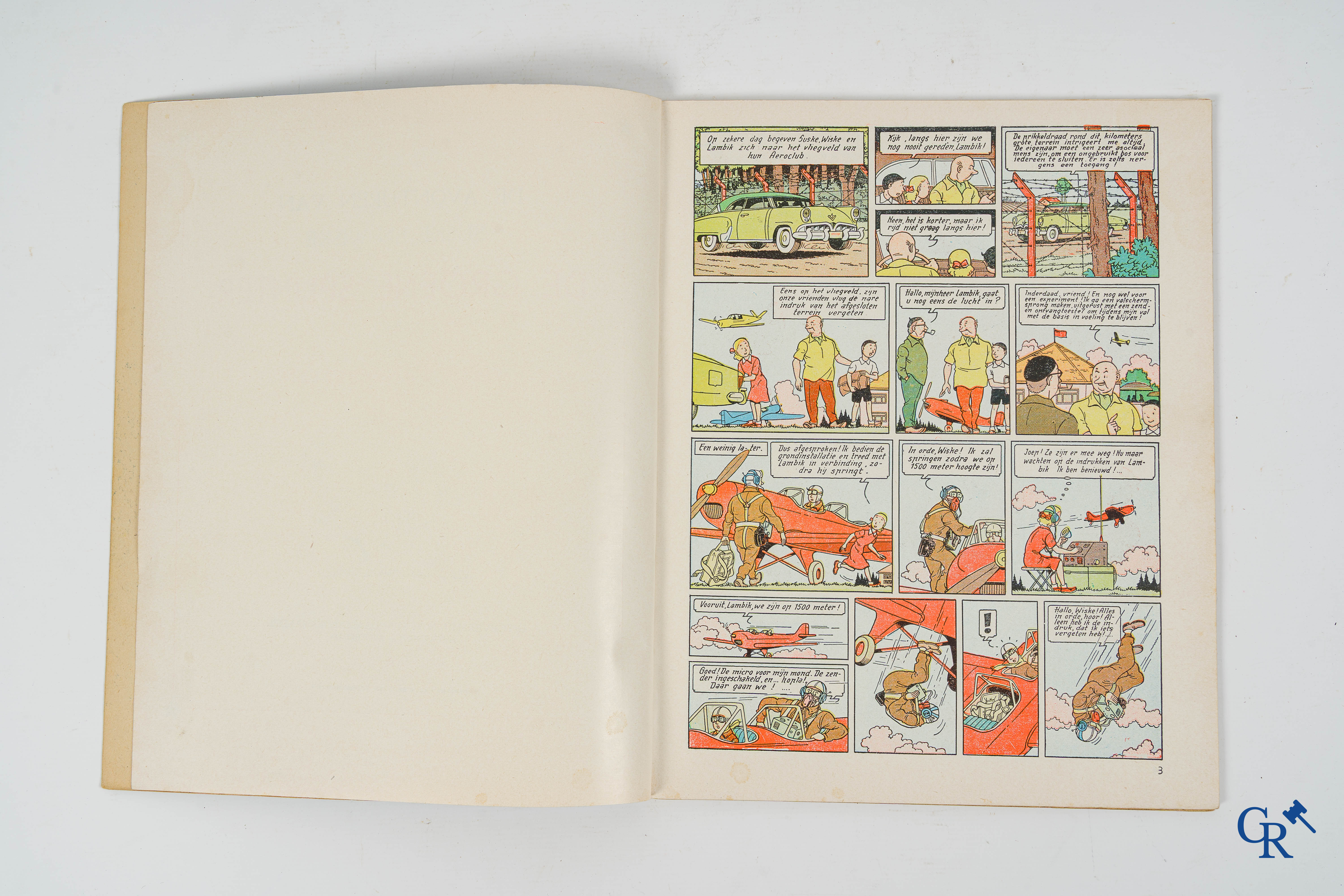 Willy Vandersteen. Suske and Wiske. De Groene Splinter. Uitgeversmij. N.V. Standaard Boekhandel. Antwerp - Amsterdam.