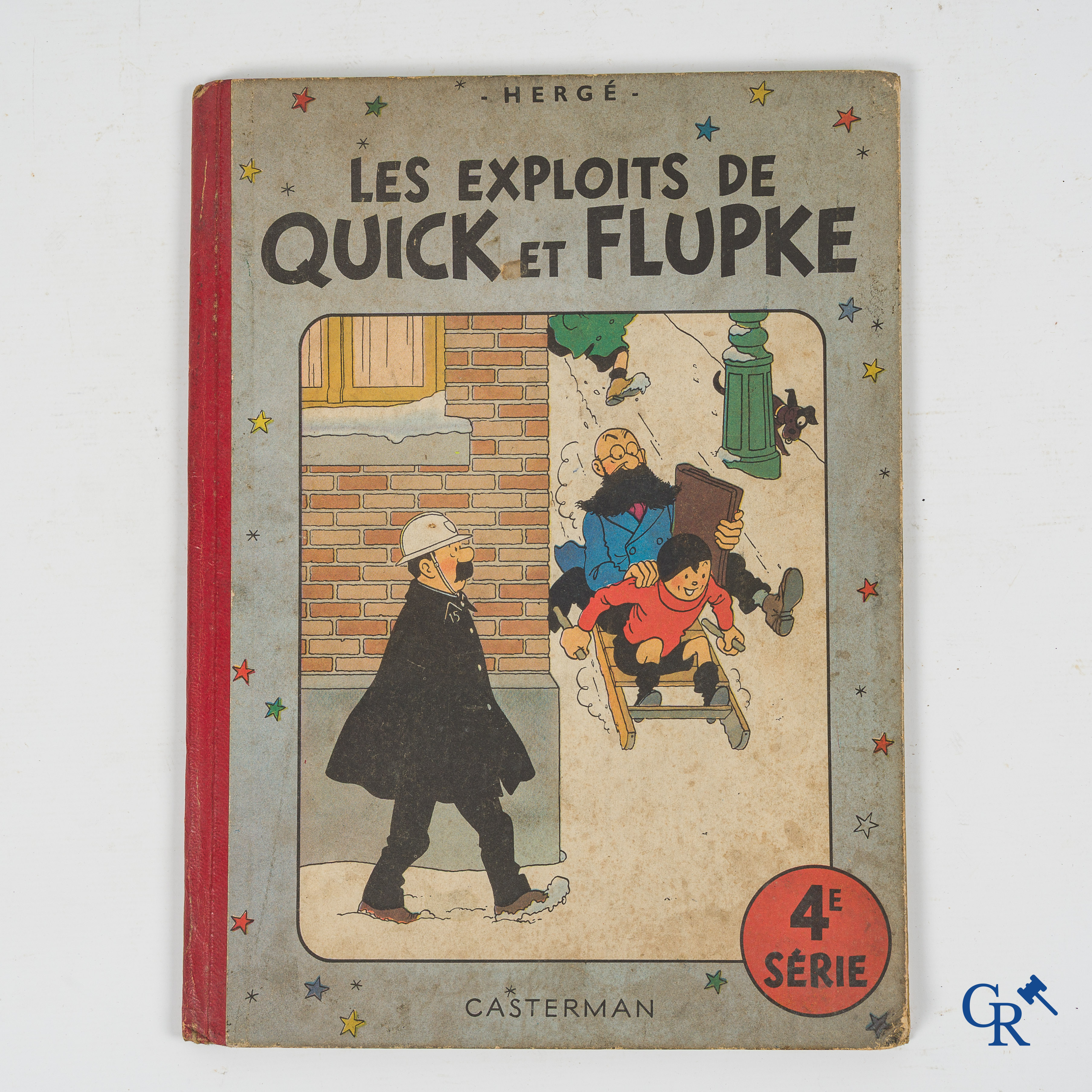 Hergé. Les exploits de Quick et Flupke. Editions Casterman 1941. 4th series.