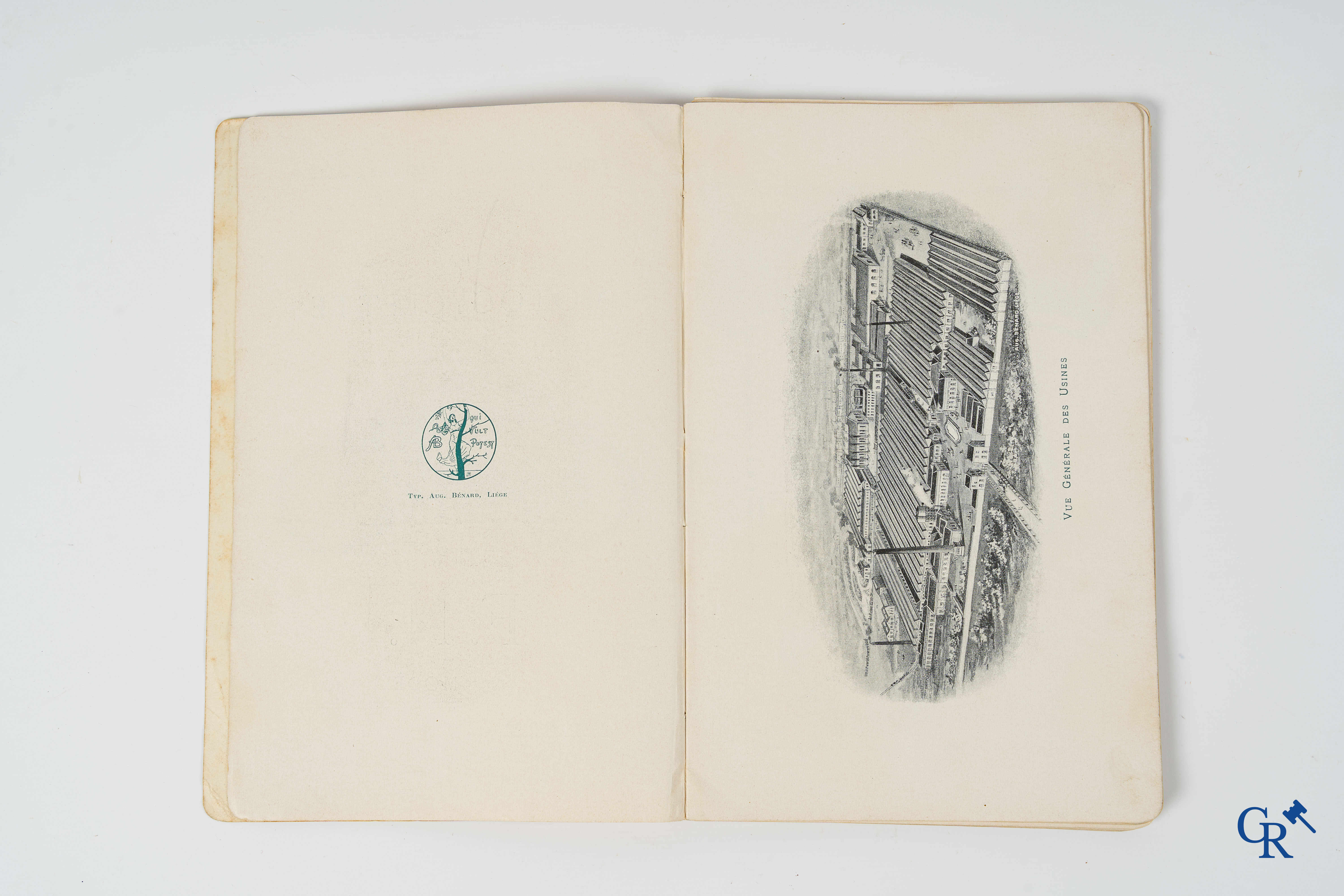 FN. Fabrique Nationale, Herstal-Liège. Original maintenance book for the 4 cylinder motorcycle F.N., model 1907.