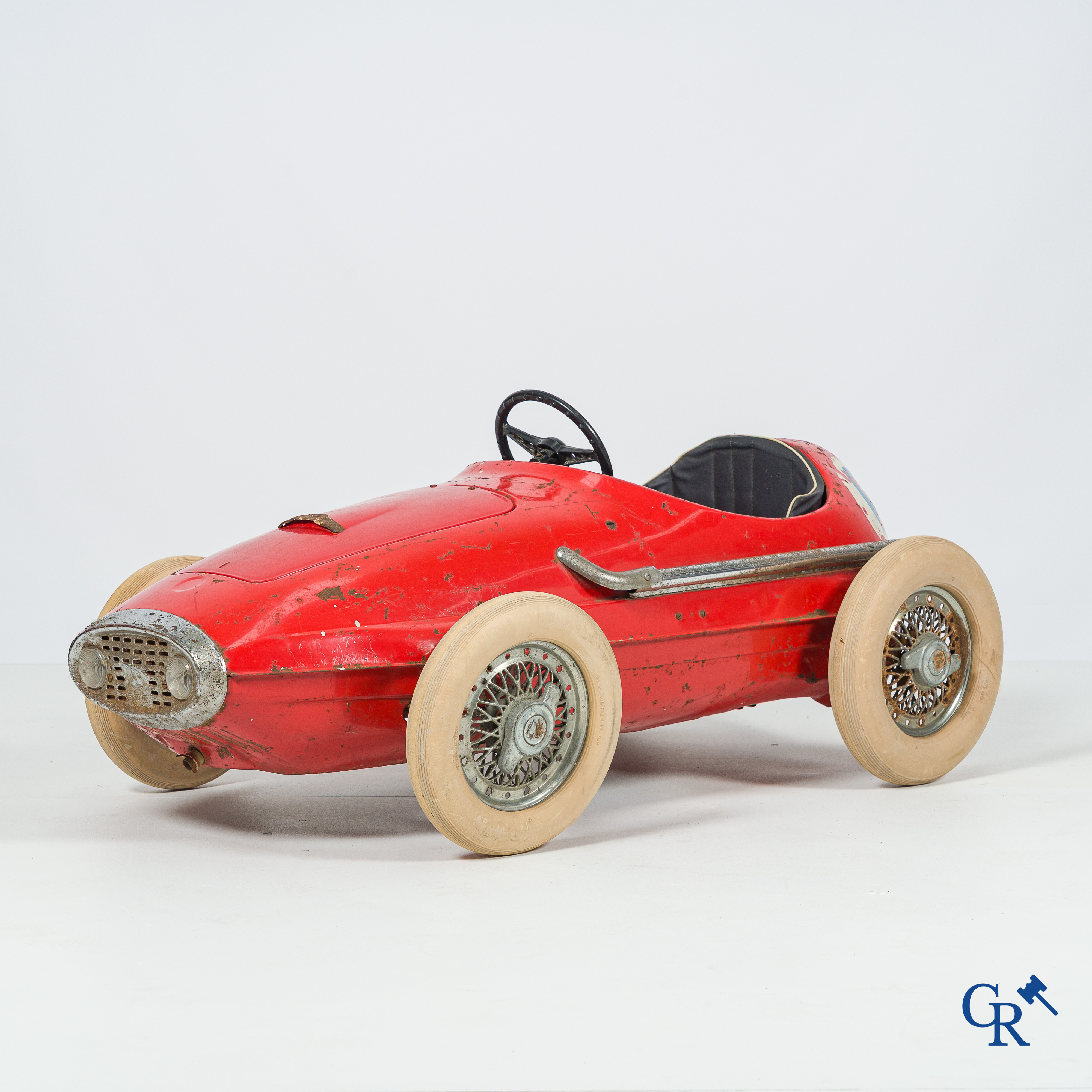 Giordani. Italy. Pedal Car Auto Sprint 1100 M-MR. Grand Prix racing car model Maserati 250 F. Made in Bologna in 1966.