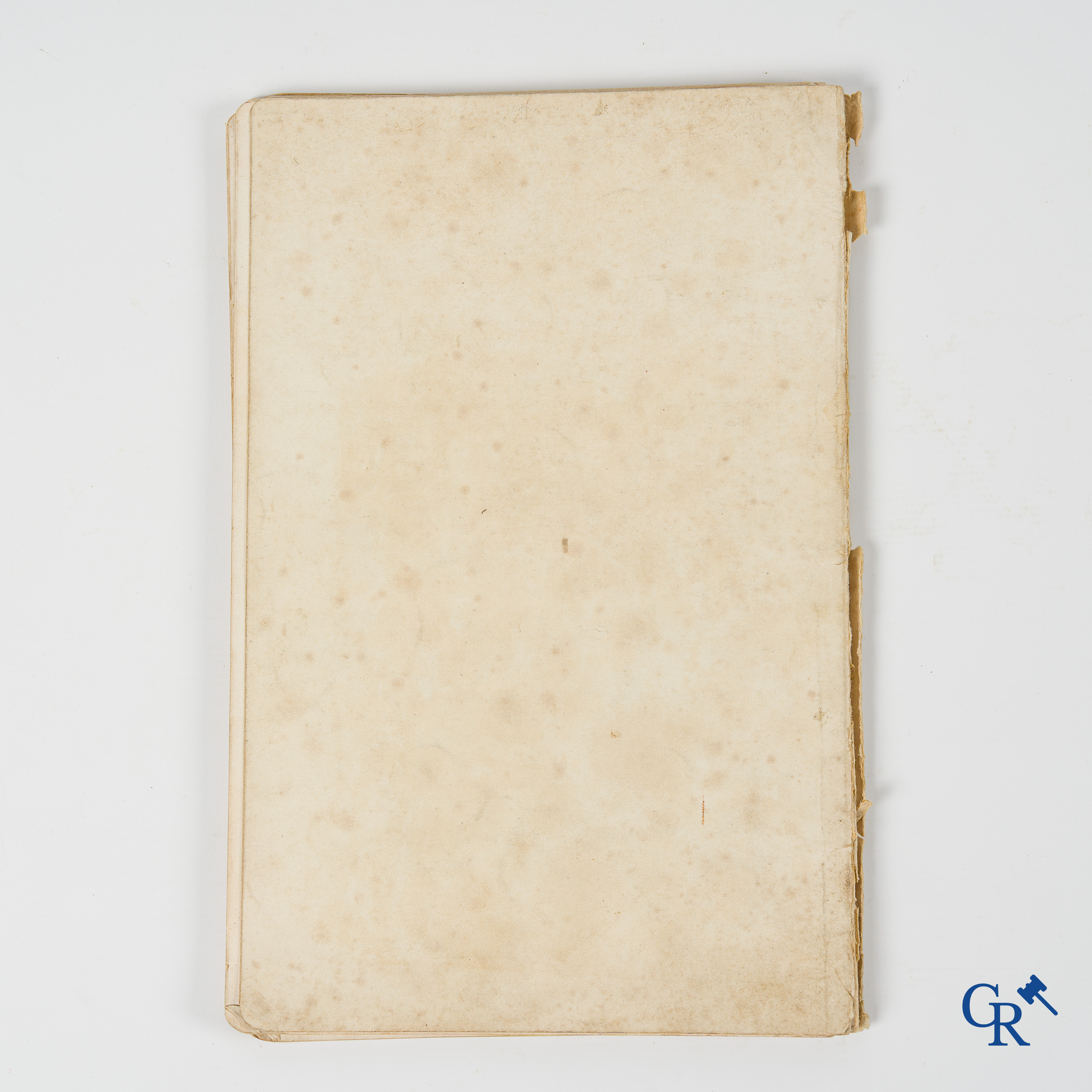 FN. Fabrique Nationale, Herstal-Liège. Original maintenance book for the 4 cylinder motorcycle F.N., model 1907.