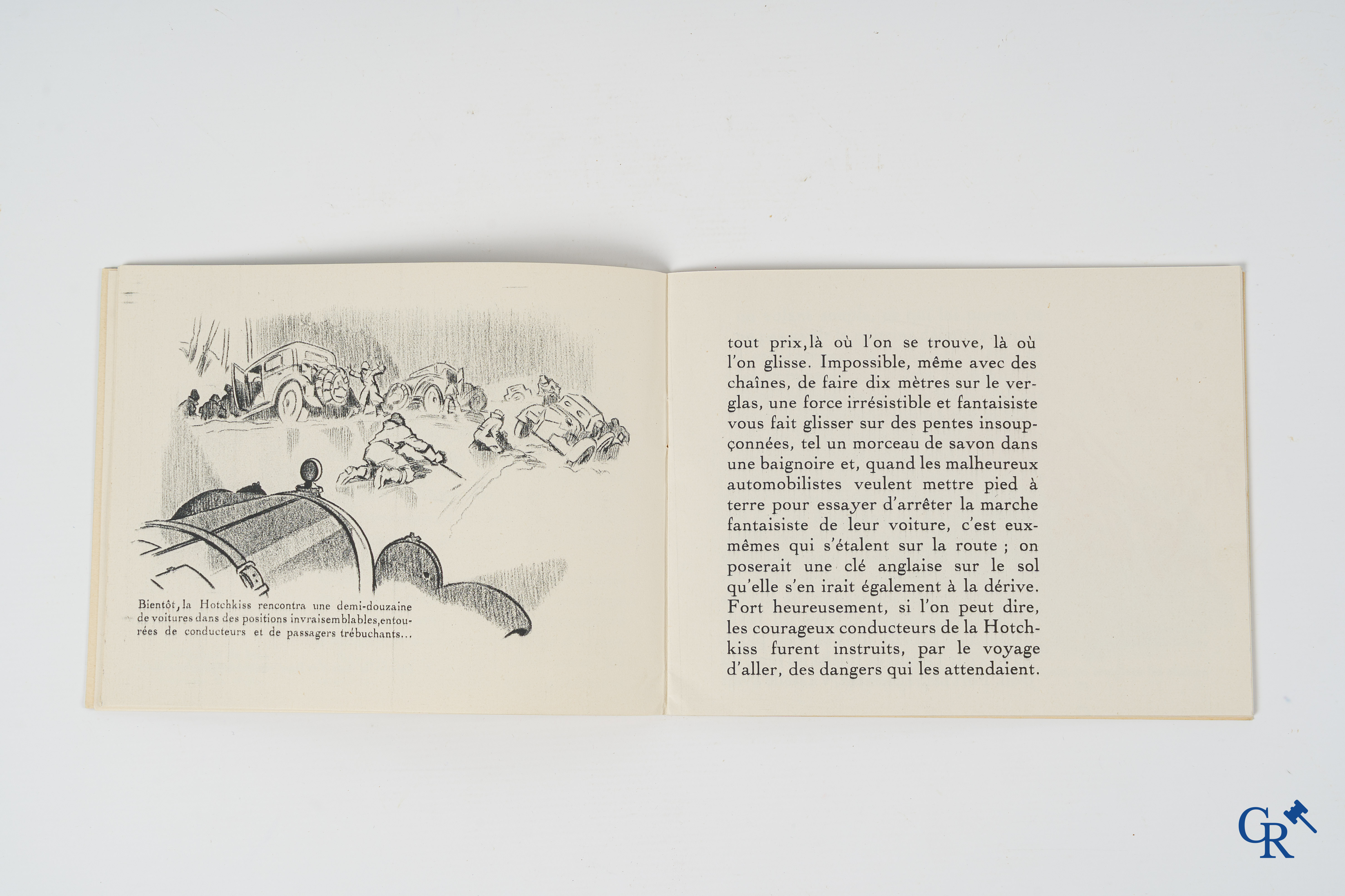 Geo Ham, Georges Hamel (1900-1972) for Hotchkiss. Description of the Monte Carlo Rally, 1932.