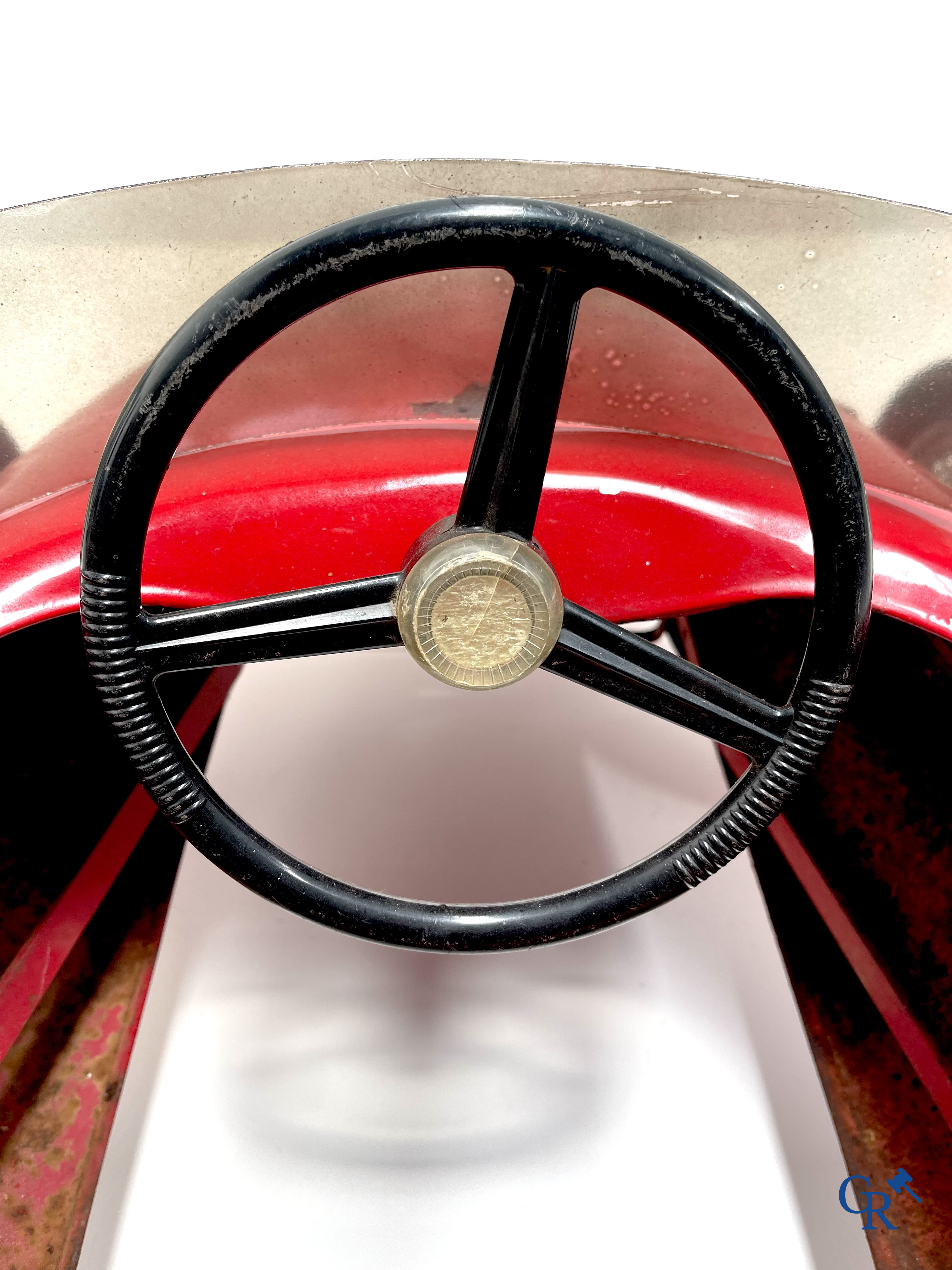 Trapauto model Ferrari F1, waarschijnlijk Morellet Guerineau, Jaren '60.