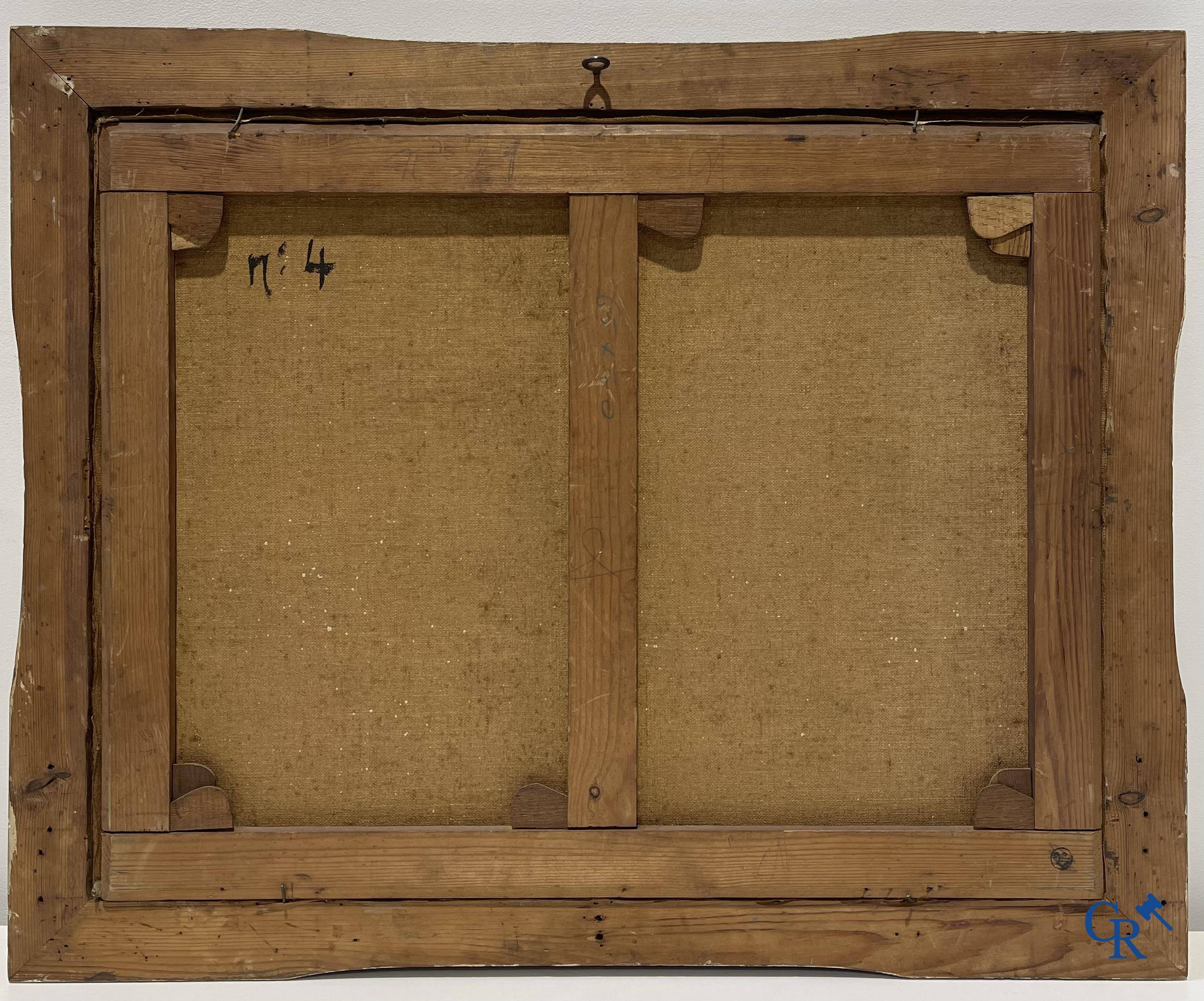 Pierre Joseph Dutillieu (1876 - 1960) 2 Landscape paintings. Oil on canvas.