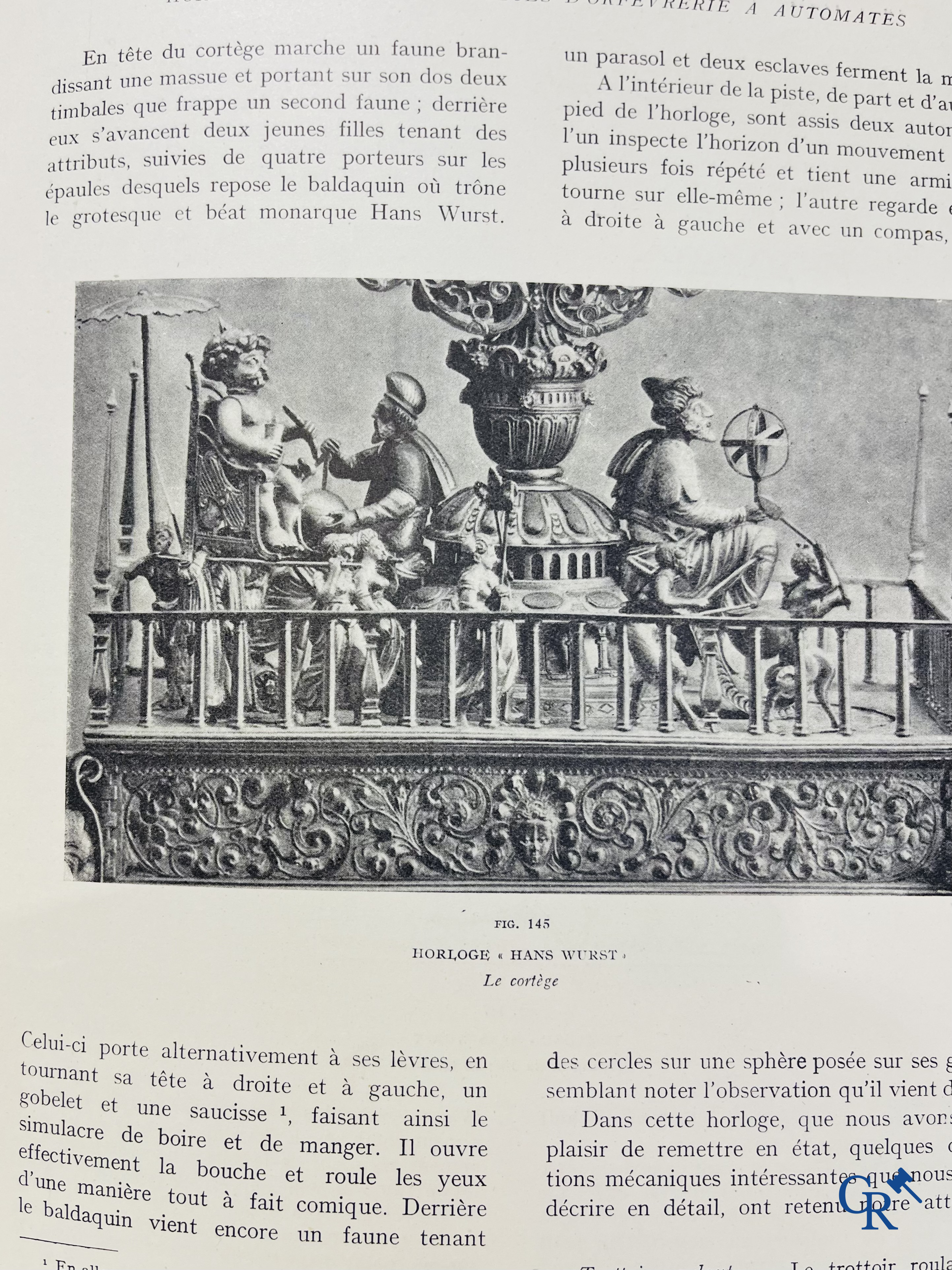 Automaten. Zeldzame uitgave van "Le monde des automates." Alfred Chapuis et Edouard Gélis. Paris 1928.
