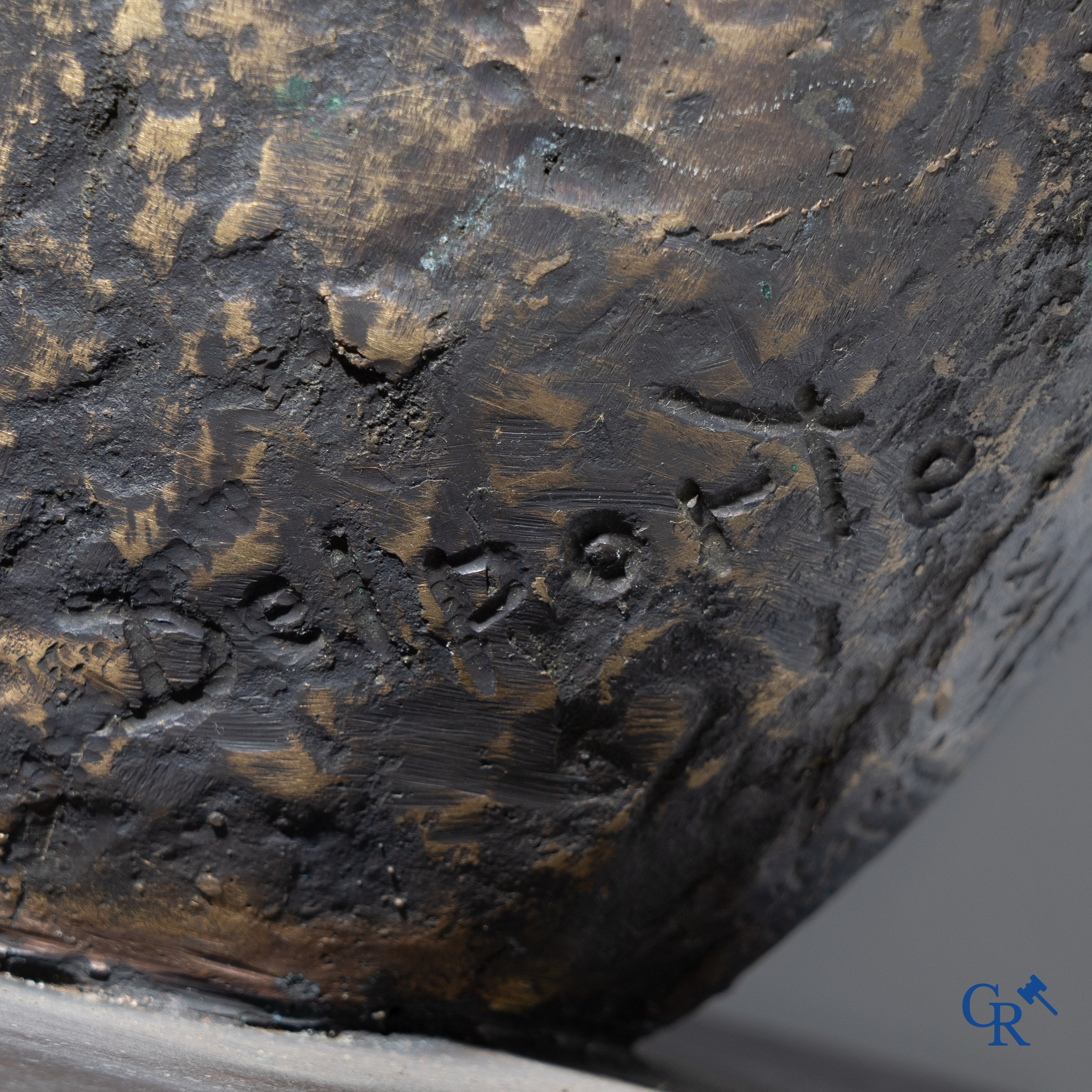 Charles Delporte, (1928-2012) (*) Monumental sculpture in bronze 7/8. Foundry H. Norga Etikhove.