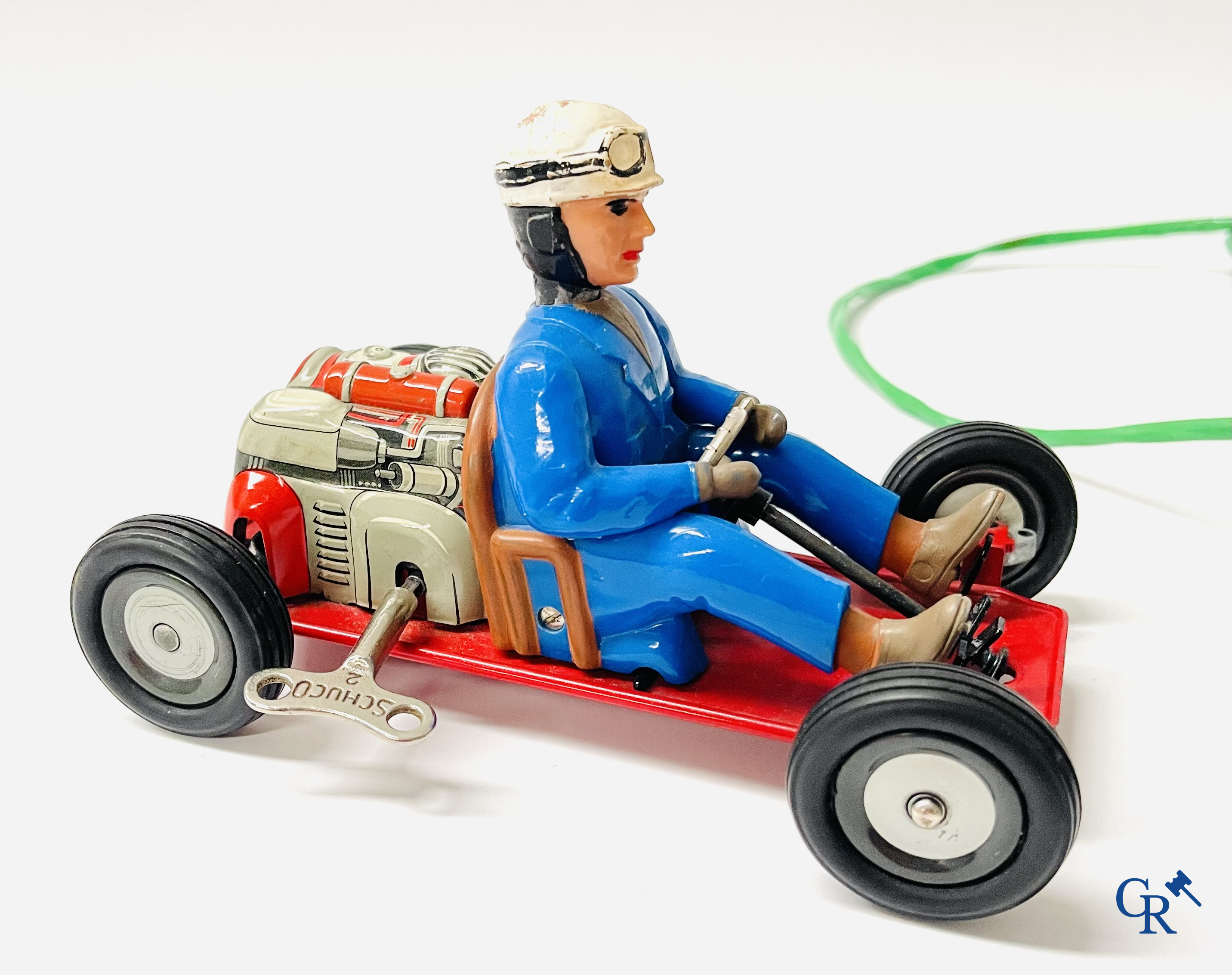 Old toys. A lot of mechanical tin toys. Gama, Schuco, Japanese battery toy, etc.