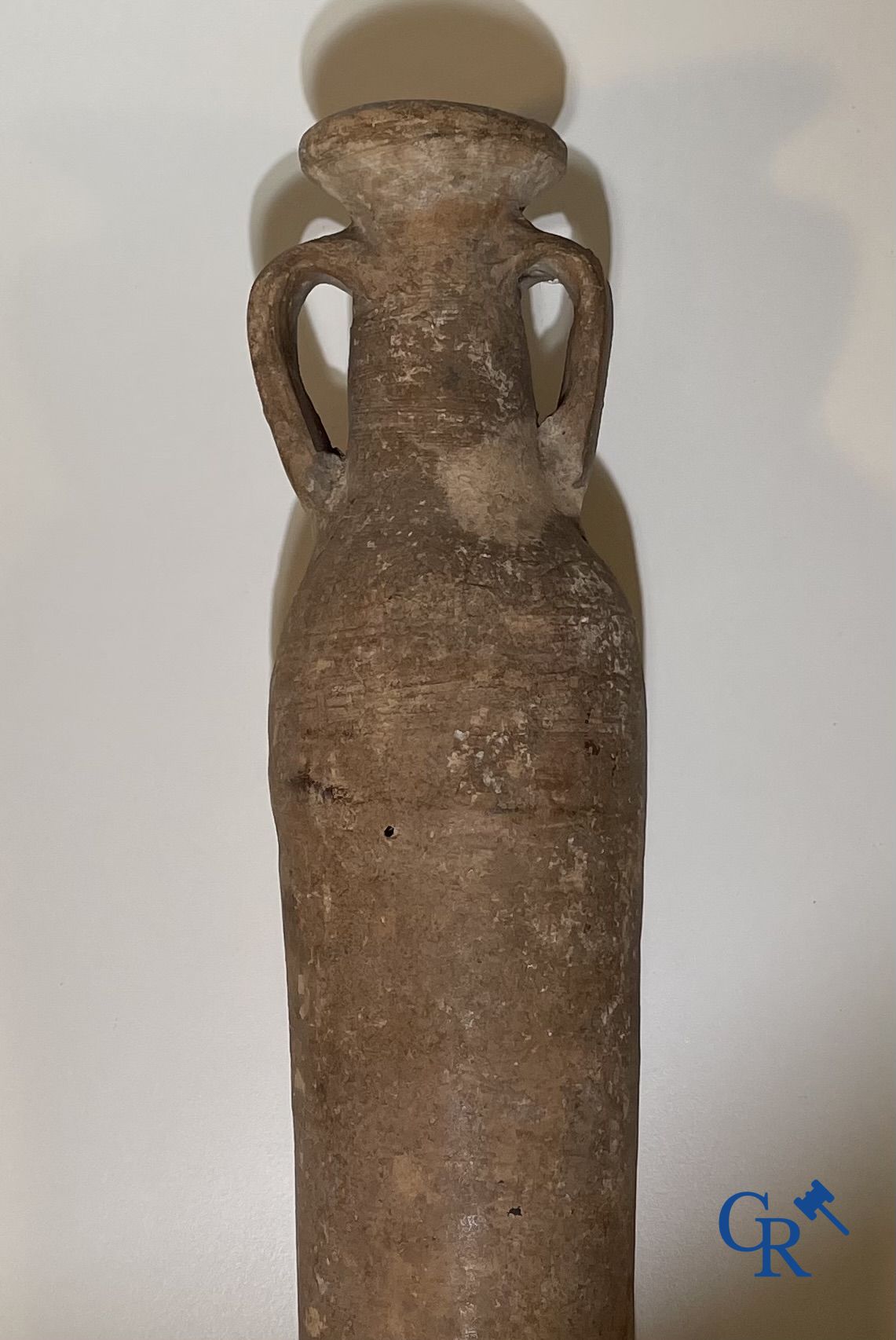 A collection of archaeological finds mainly in pottery.