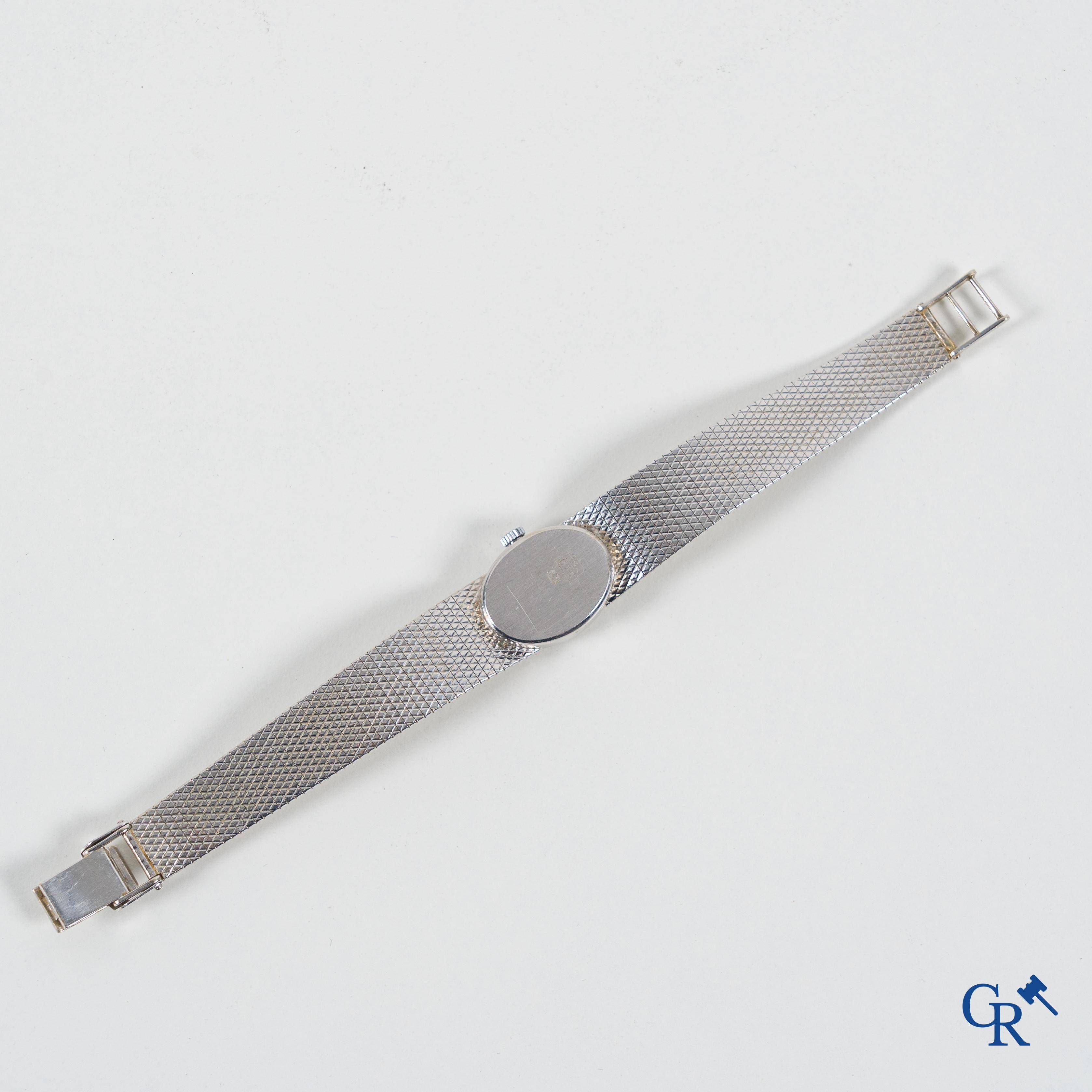 Watches, a ladies wristwatch Buren in white gold 750°/00.