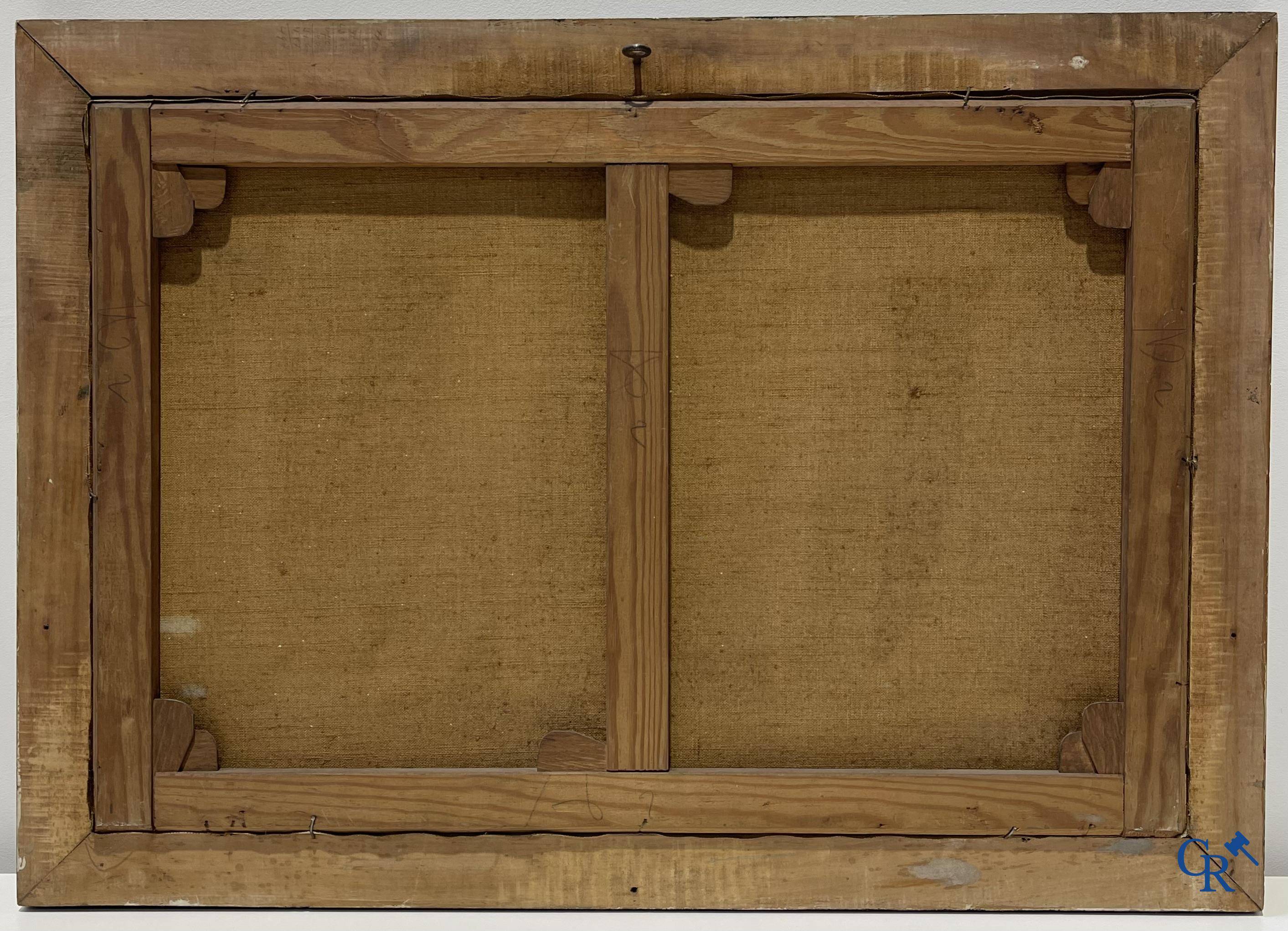 Pierre Joseph Dutillieu (1876 - 1960) 2 Landscape paintings. Oil on canvas.