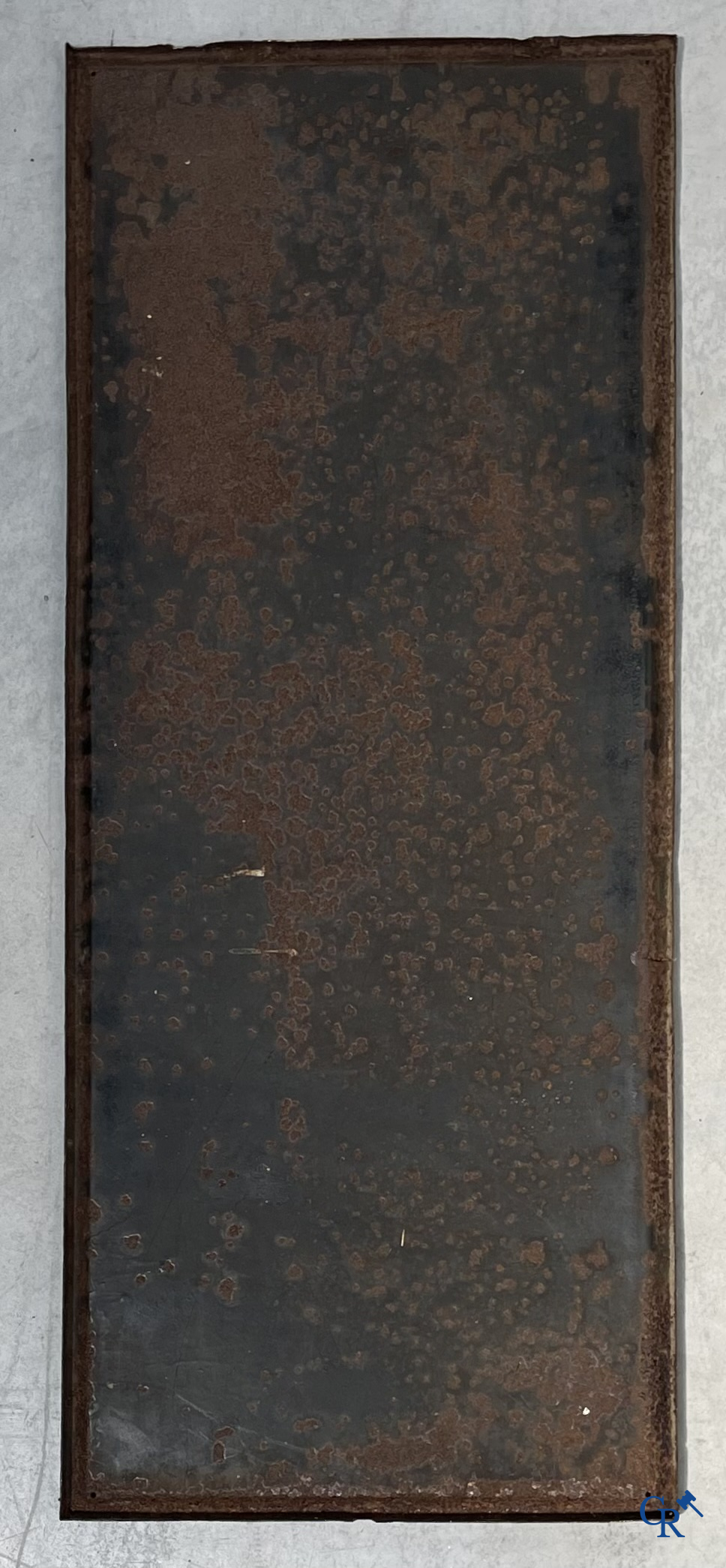 Dortor Hougaerde, Bock Munich. Emaille reclamebord uit 1939 voor de Brouwerij van Hougaerde. Email. Koekelberg.