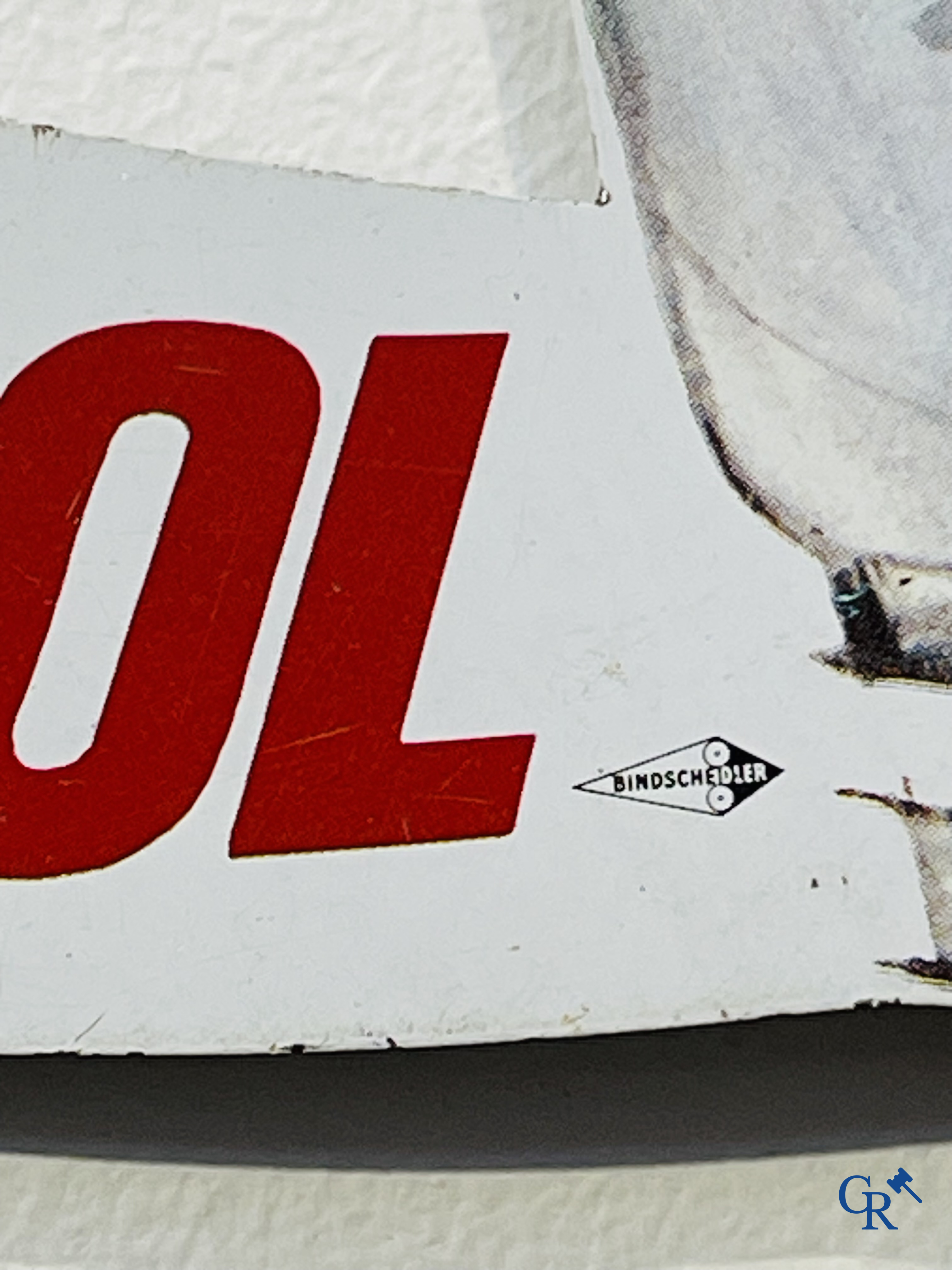 Veedol, een kavel met verschillende reclame objecten voor Veedol motor olie. 50'er-60'er jaren.