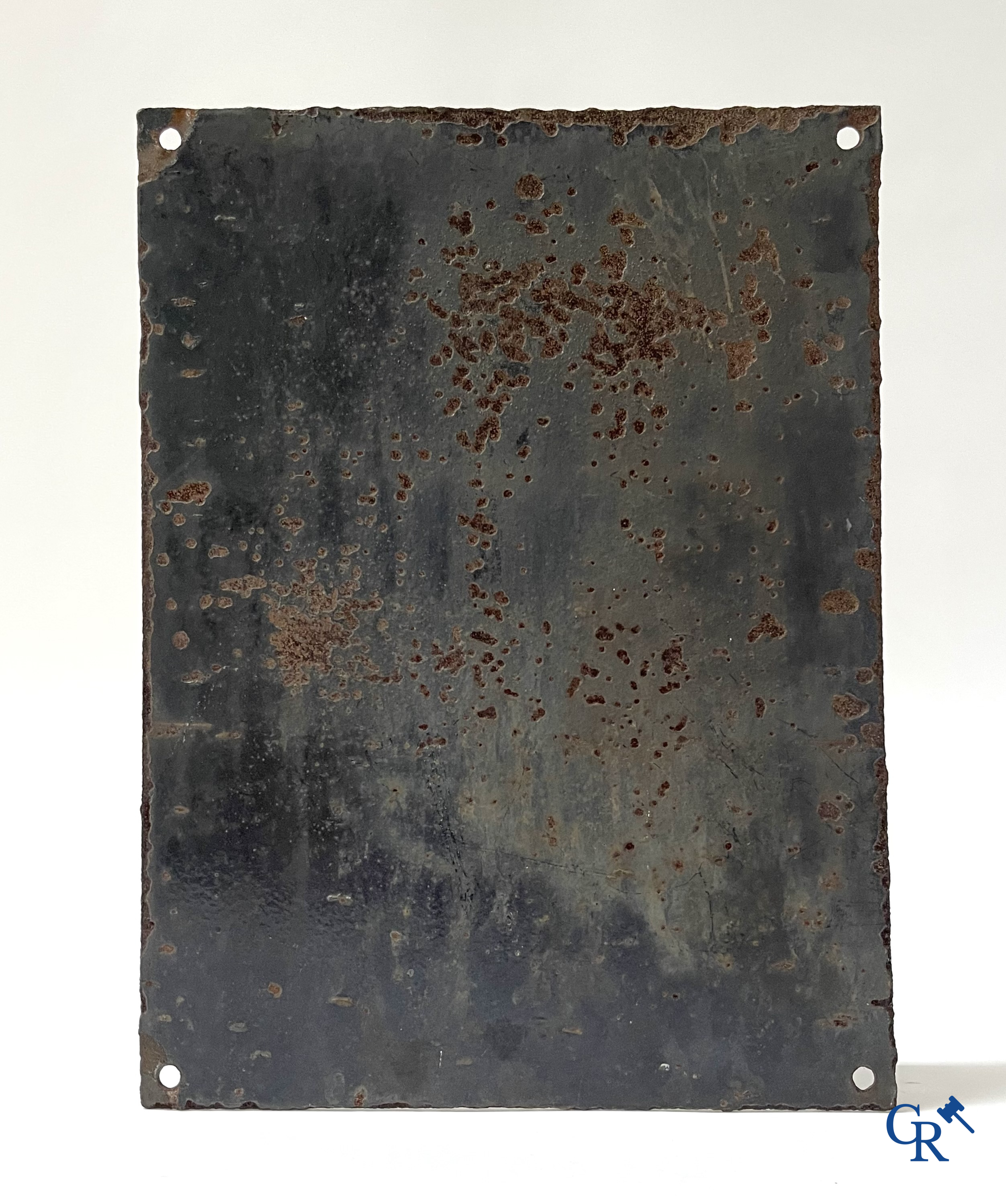 Enamel sign for the National Professional Association for the transporters U.P.T.R.