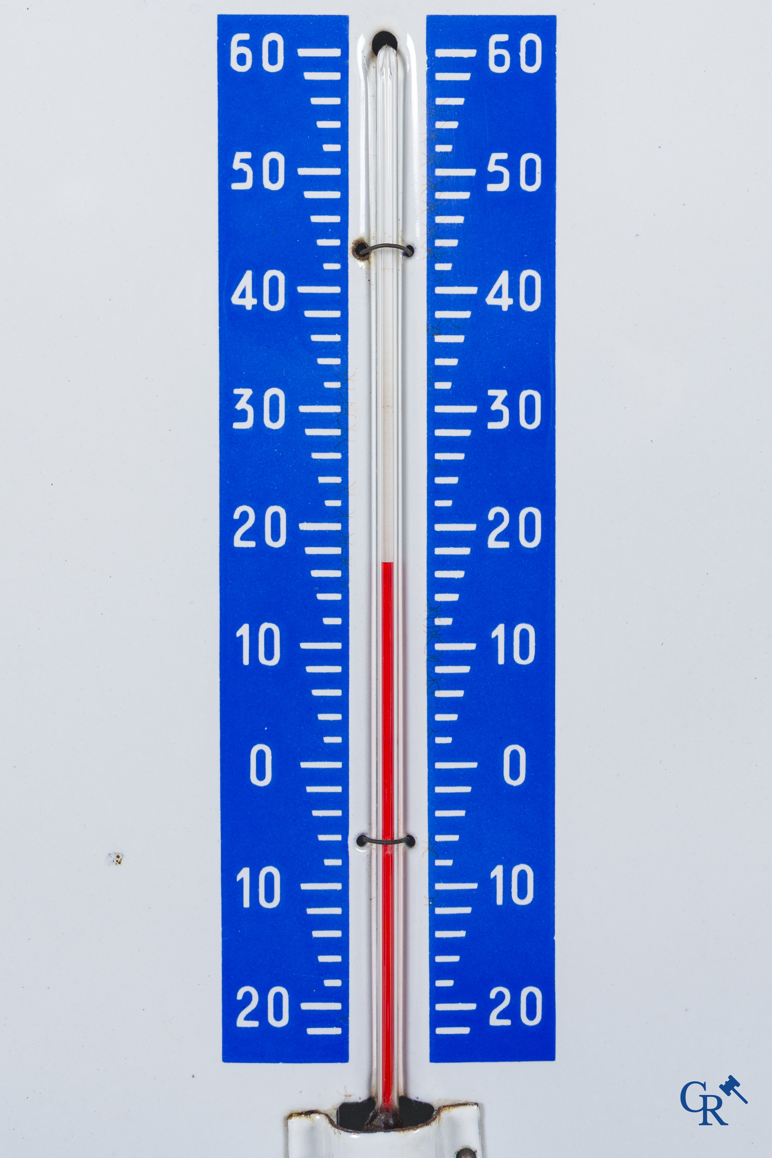 Martini Vermouth, large publicity thermometer barometer for the Martini brand. 1930's.
