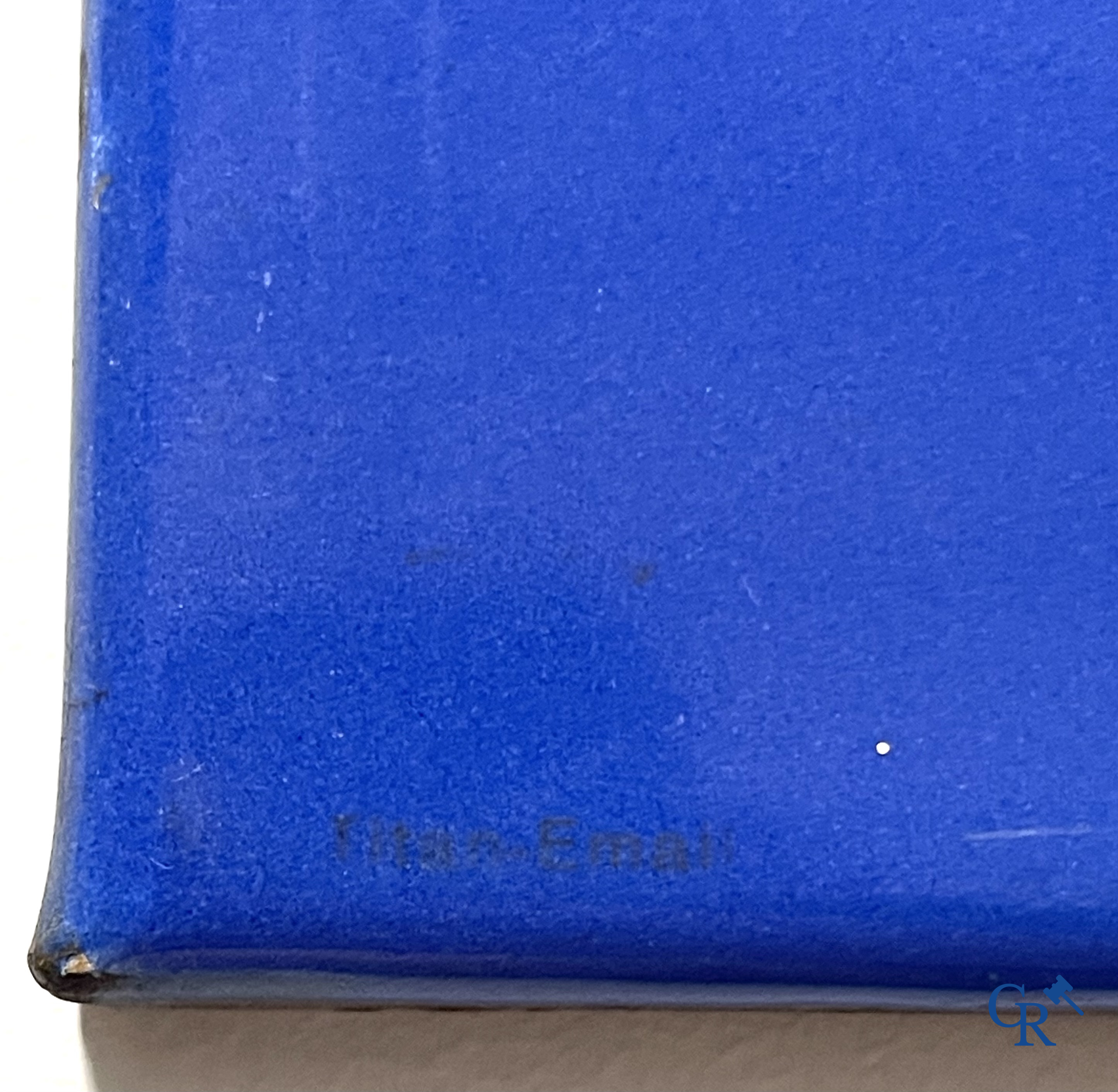 Sachs Moped-service, Emaille reclamebord voor Sachs motorfietsen. Titan-Email, Münchener Emaillierwerk.