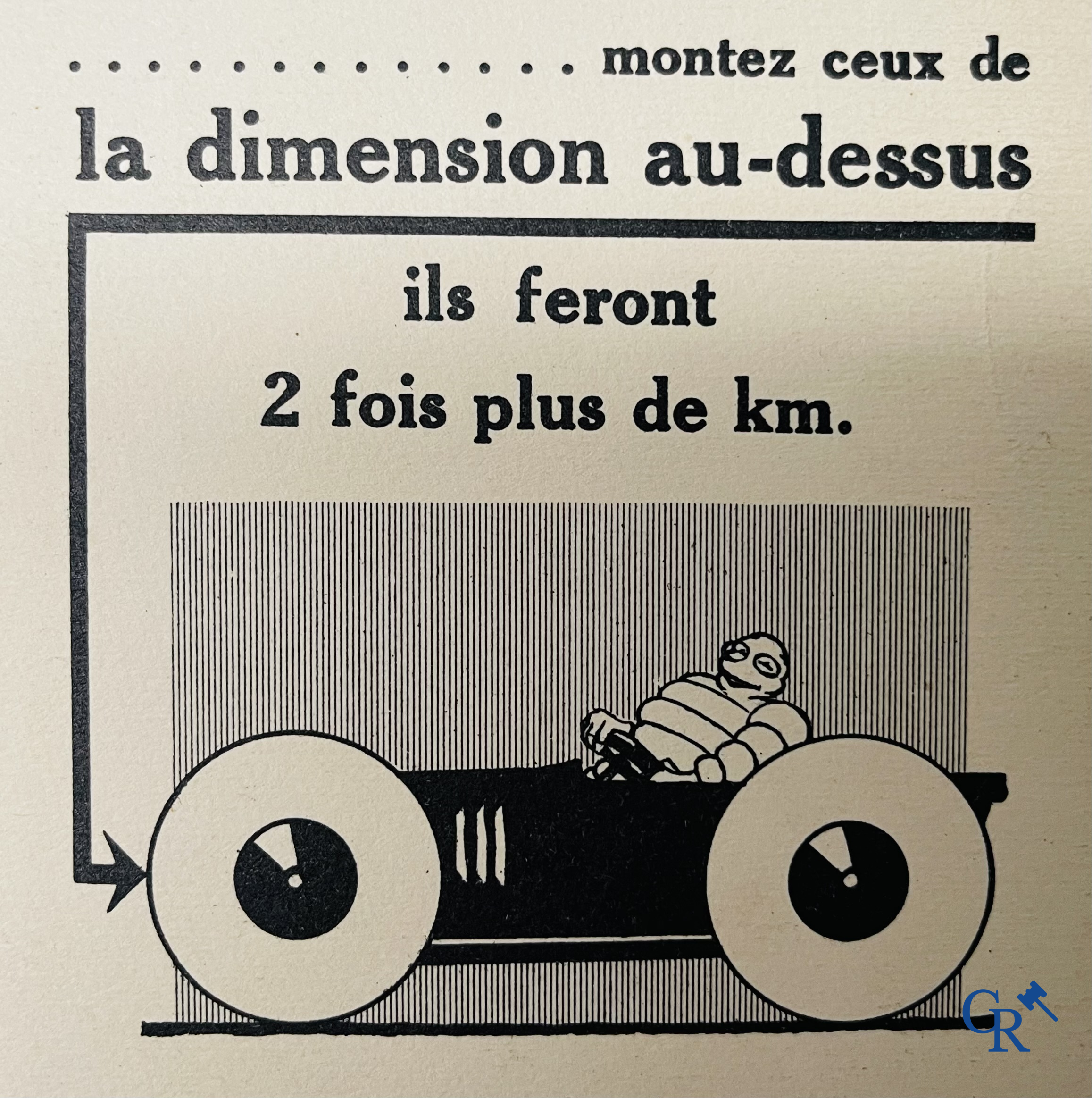 Michelin, an interesting lot with Michelin objects, mainly from the 1920's and 1930's.