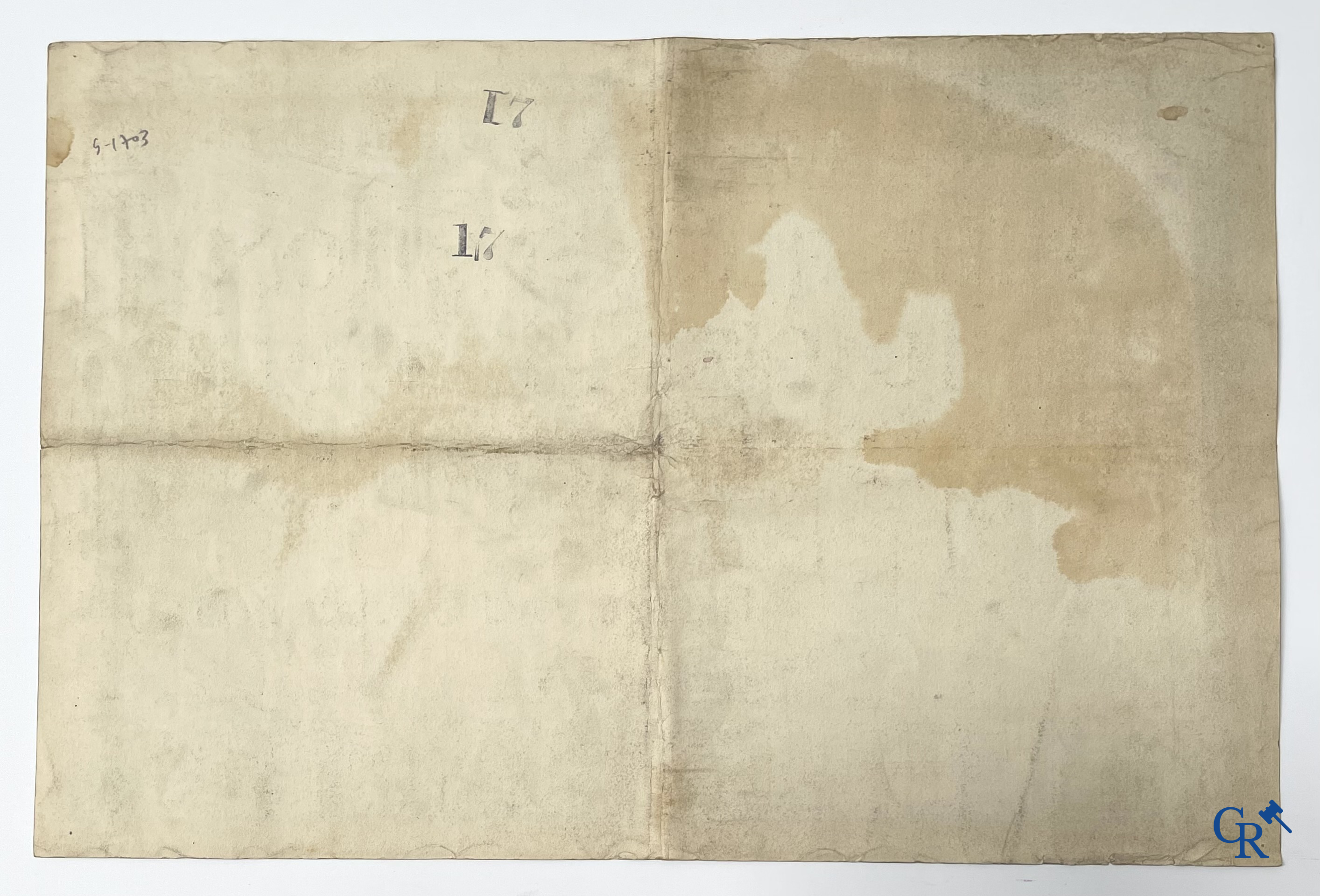 René Boby, een paar voorstelmodellen in gouache voor raadsborden van de Englebert bandenfabriek te Luik. Circa 1930.