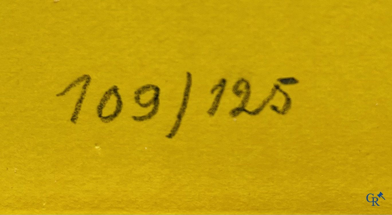 Raoul De Keyzer (1930-2012). Untitled, screen print 109/125.