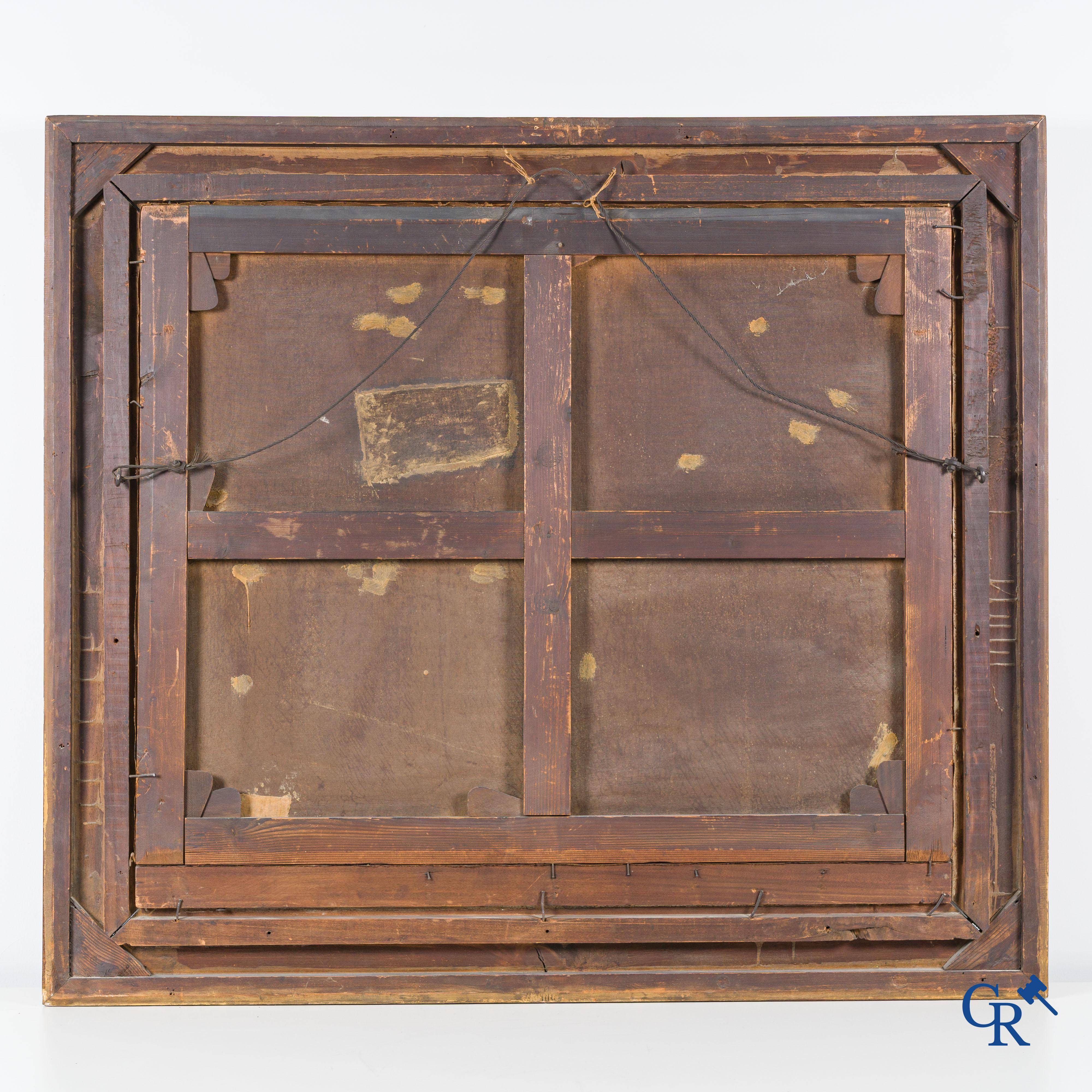 Jules De Bleye (1846-1901) Oil on canvas. Signed and dated 1889.