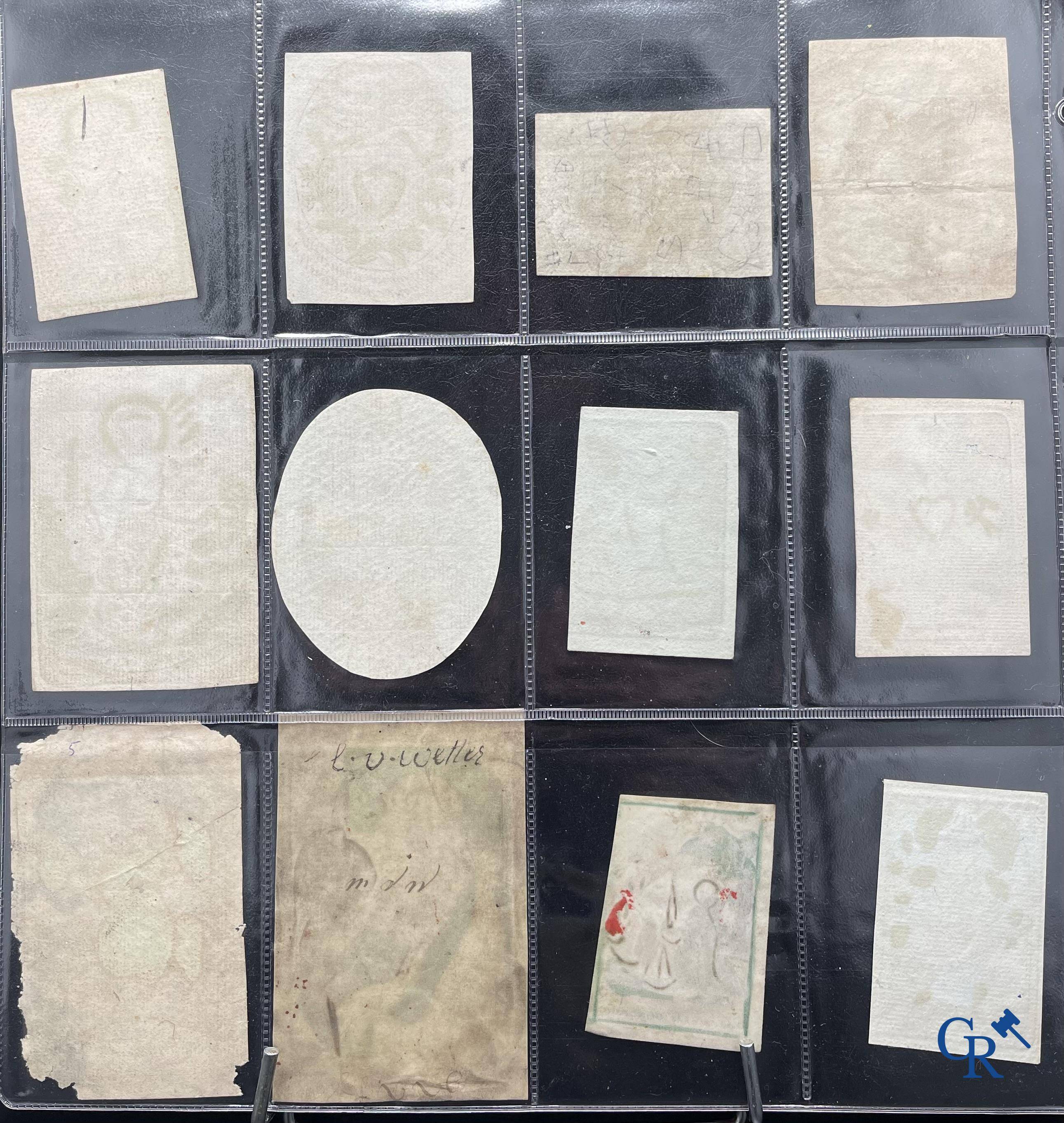 Religious objects: Important collection of pious images and devotion prints, Flanders, 17th-18th-19th centuries.